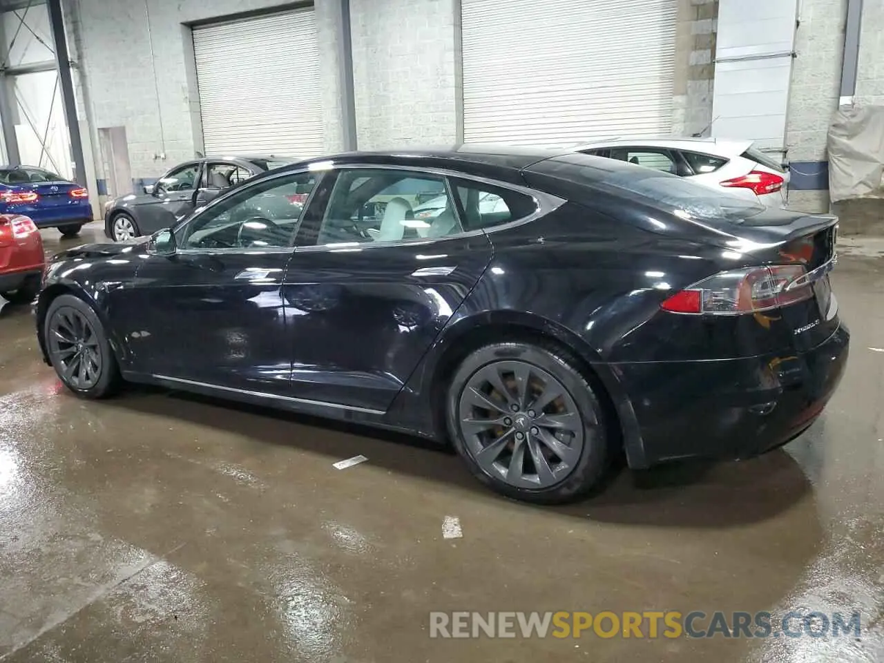 2 Photograph of a damaged car 5YJSA1E25KF310915 TESLA MODEL S 2019