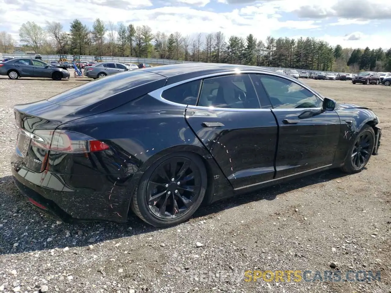 3 Photograph of a damaged car 5YJSA1E26KF308042 TESLA MODEL S 2019