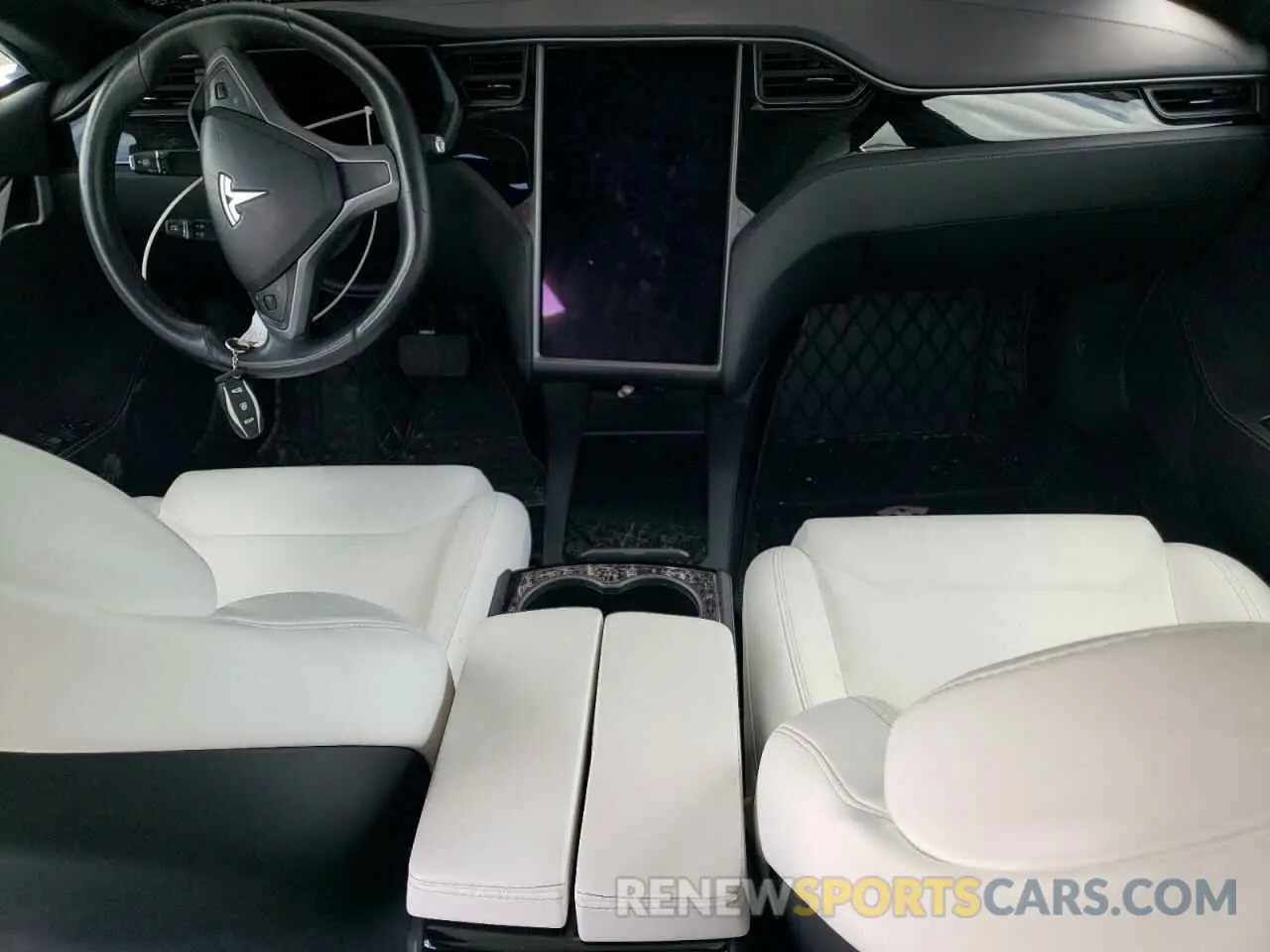 8 Photograph of a damaged car 5YJSA1E26KF308042 TESLA MODEL S 2019