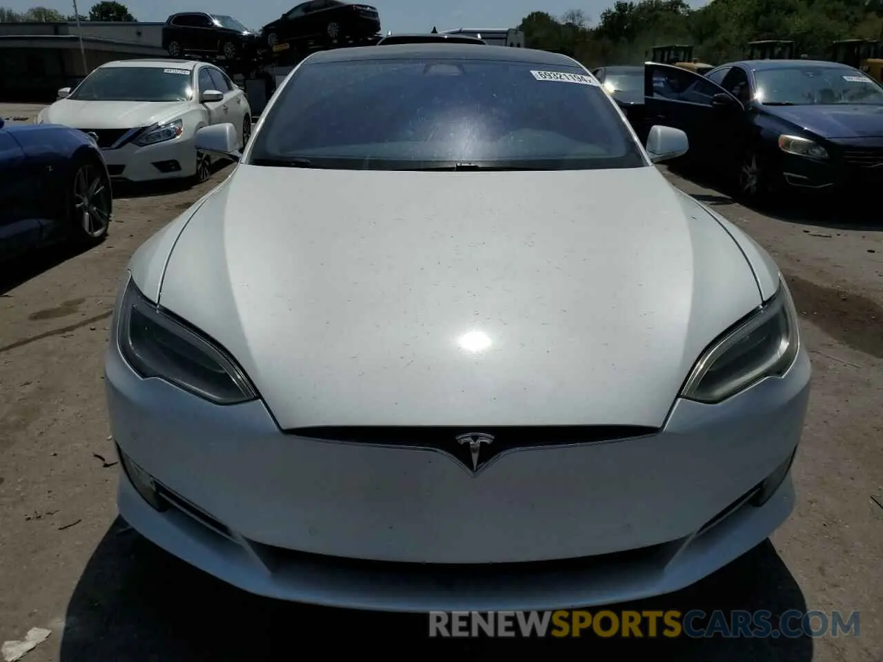 5 Photograph of a damaged car 5YJSA1E26KF347374 TESLA MODEL S 2019