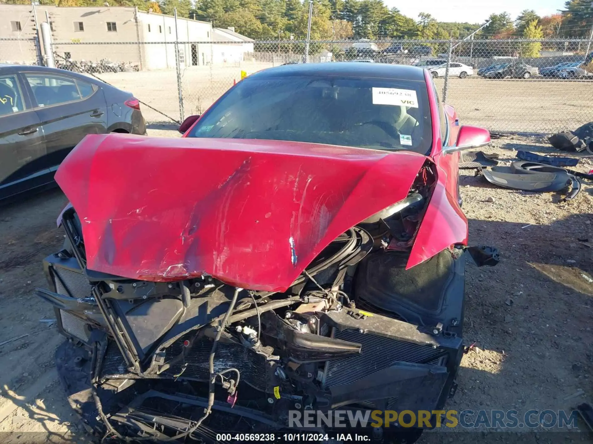 2 Photograph of a damaged car 5YJSA1E27KF344841 TESLA MODEL S 2019