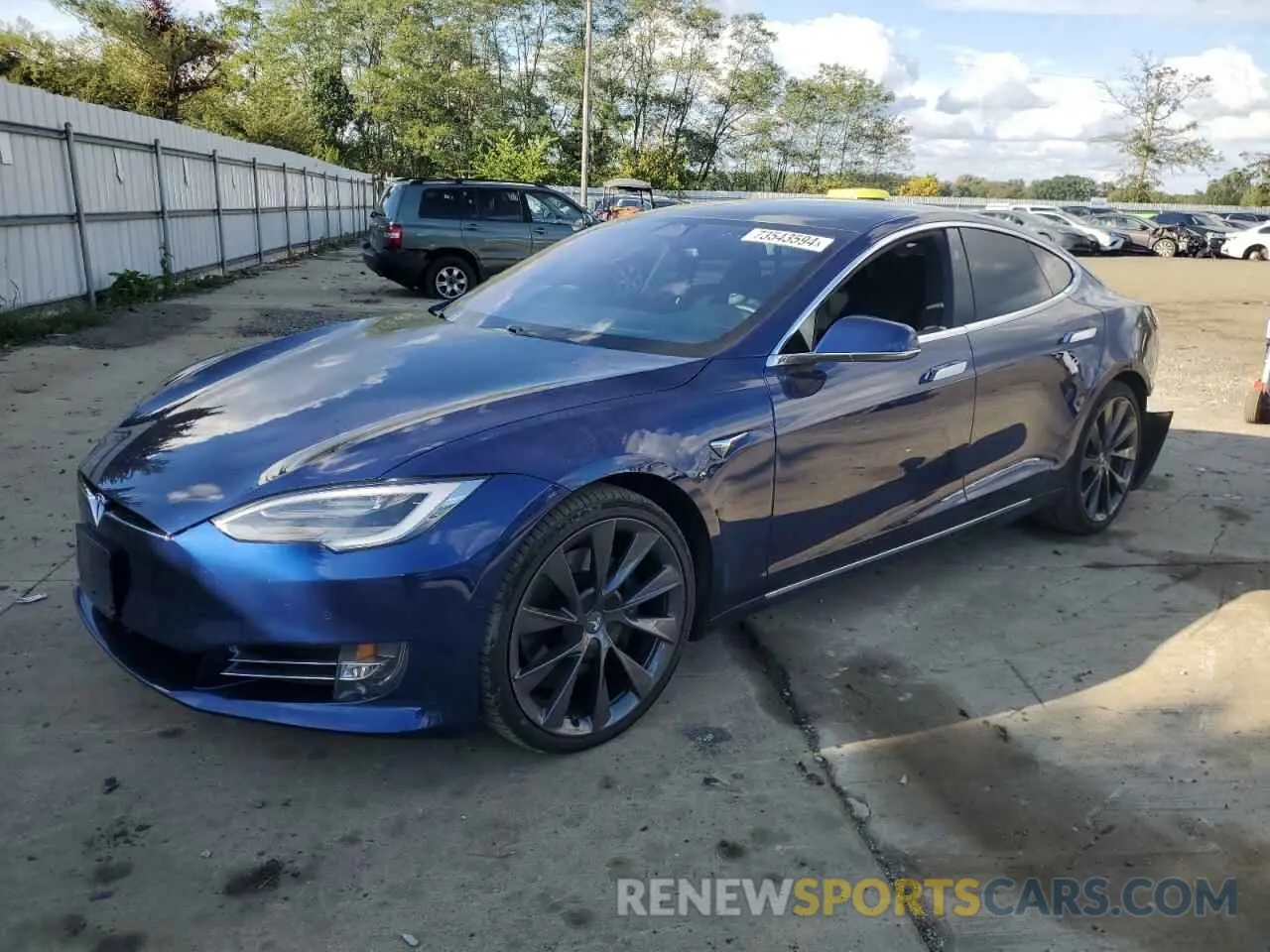 1 Photograph of a damaged car 5YJSA1E28KF330141 TESLA MODEL S 2019