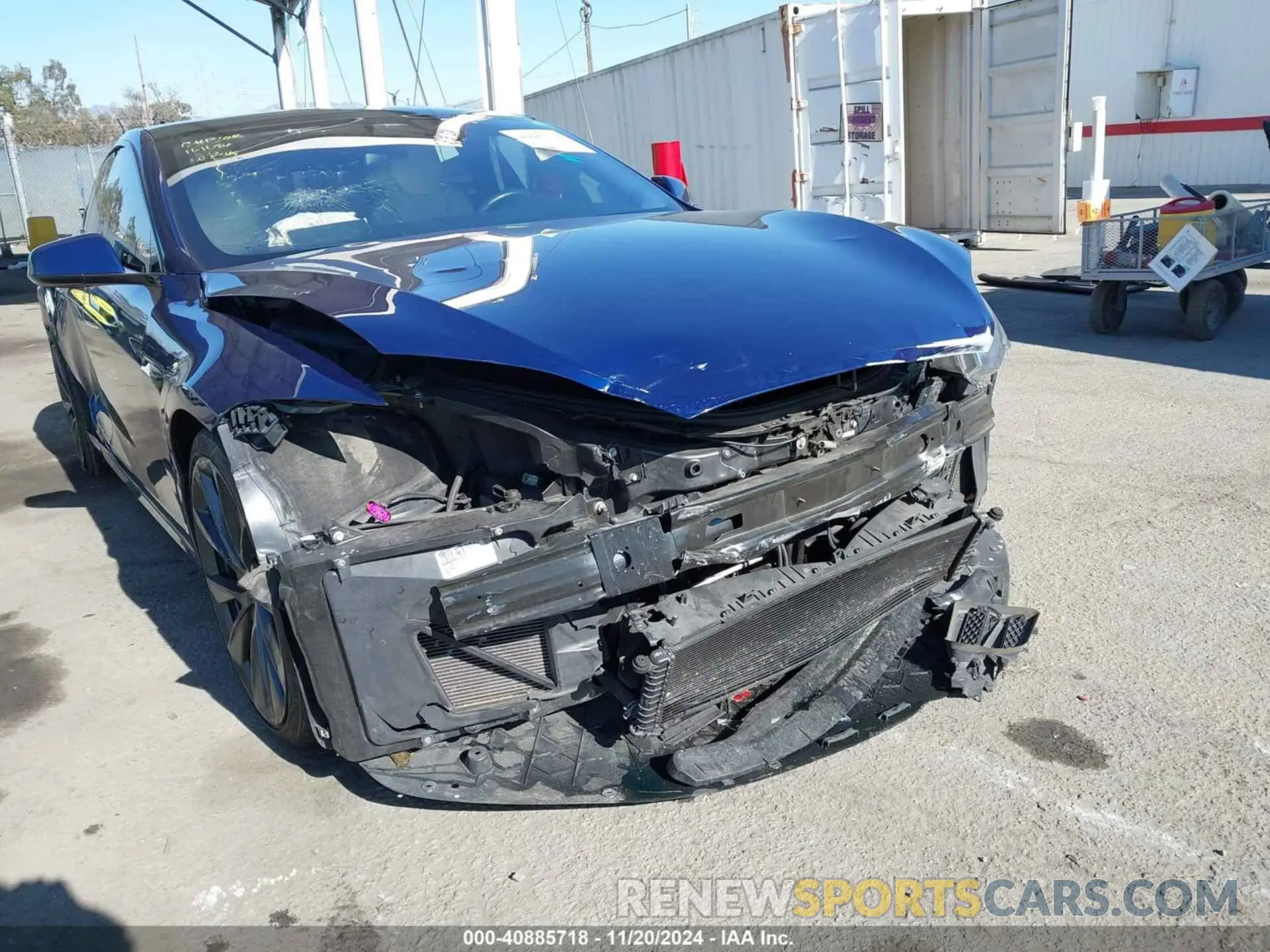 6 Photograph of a damaged car 5YJSA1E28KF335016 TESLA MODEL S 2019