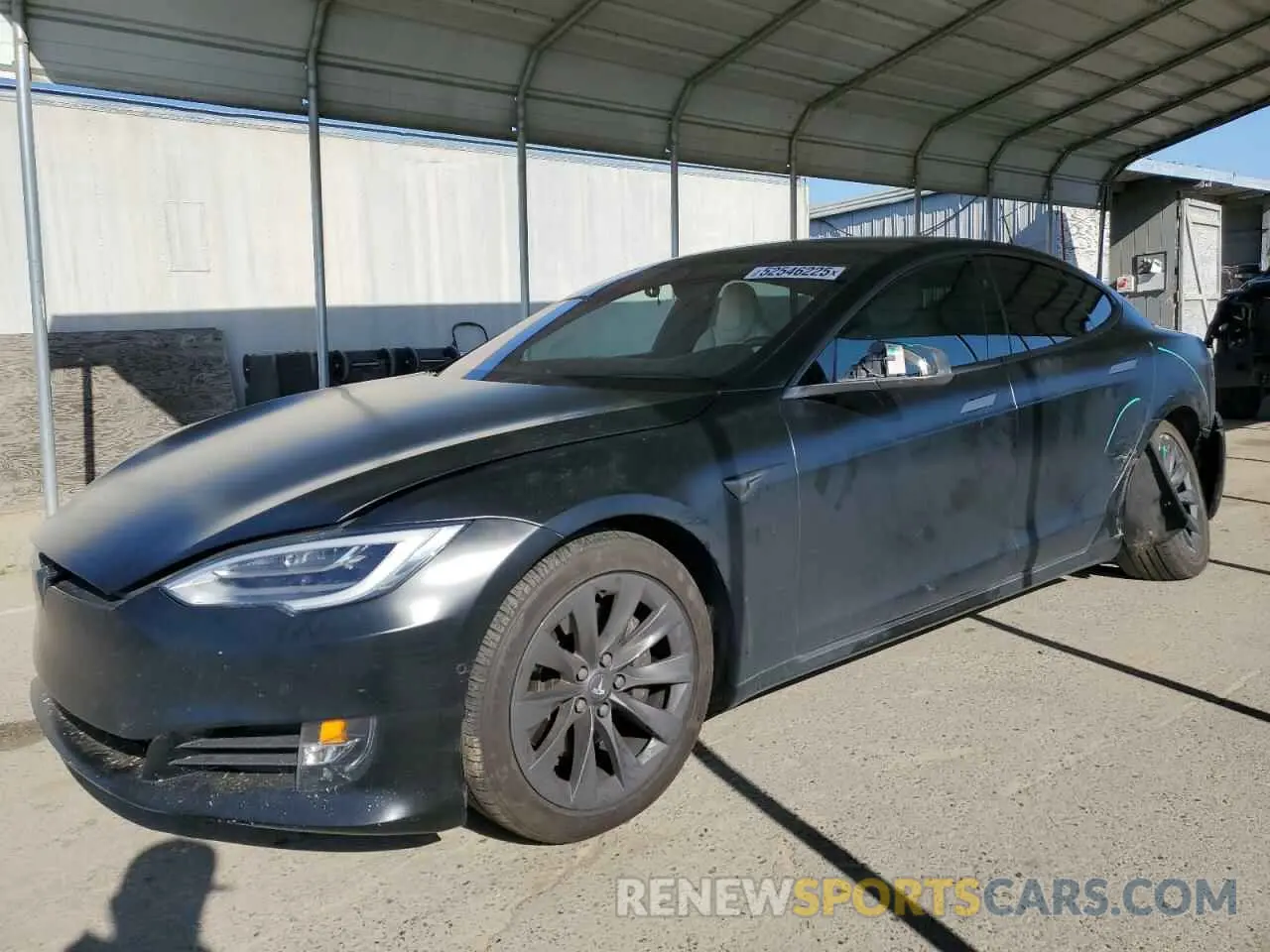 1 Photograph of a damaged car 5YJSA1E28KF342712 TESLA MODEL S 2019