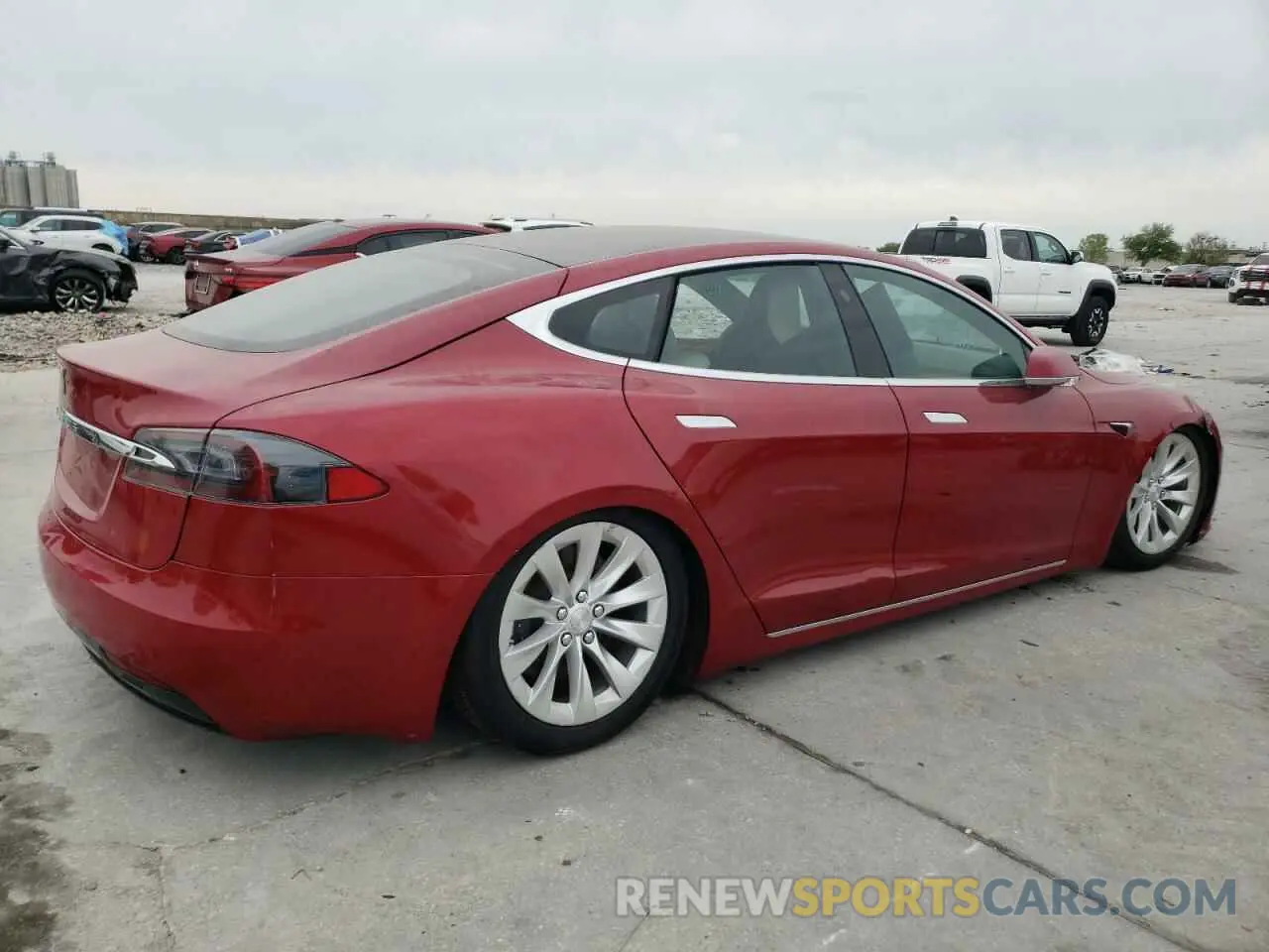 3 Photograph of a damaged car 5YJSA1E29KF347384 TESLA MODEL S 2019