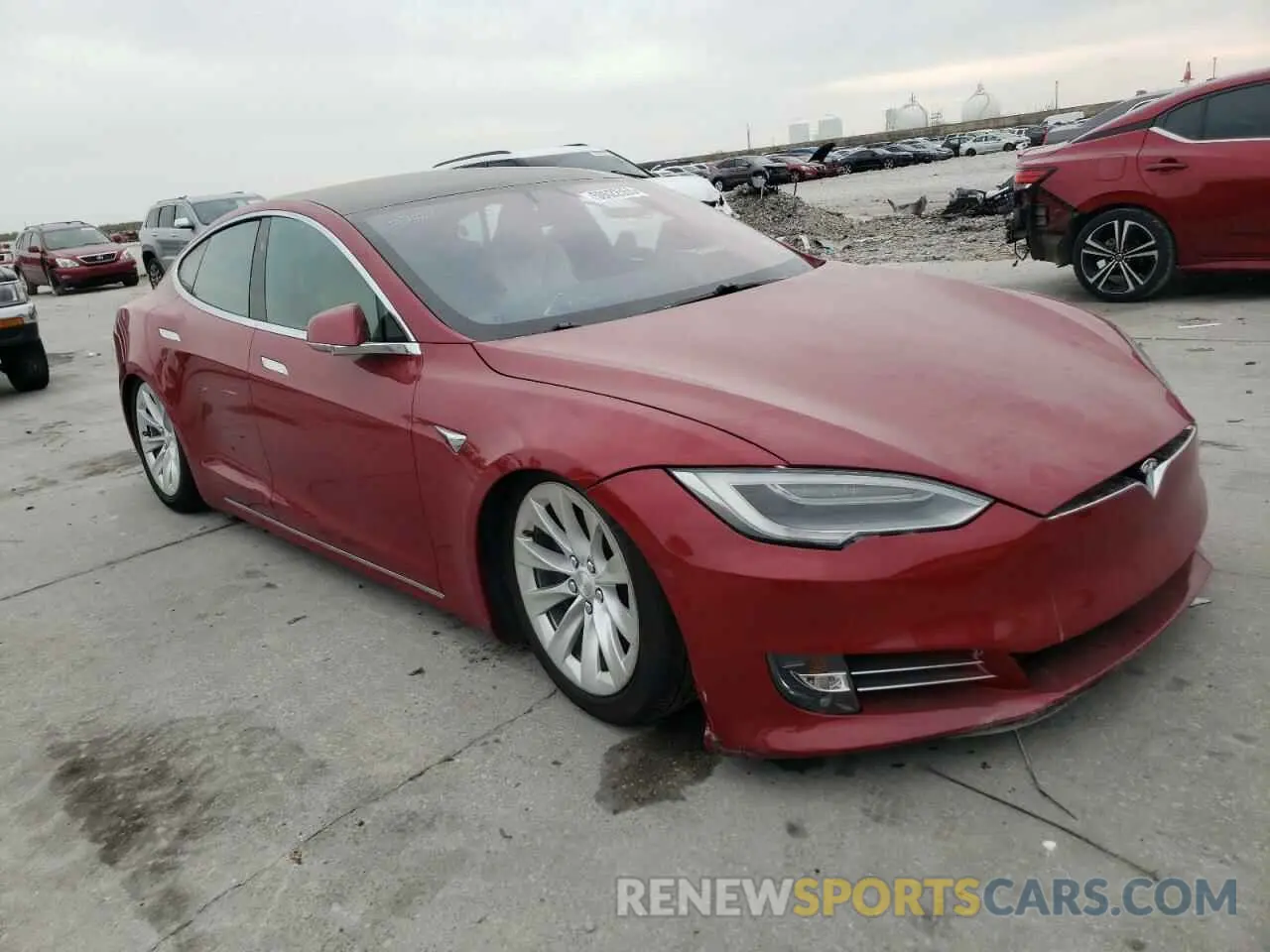 4 Photograph of a damaged car 5YJSA1E29KF347384 TESLA MODEL S 2019
