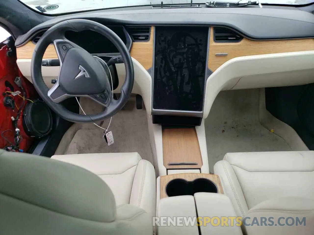 8 Photograph of a damaged car 5YJSA1E29KF347384 TESLA MODEL S 2019