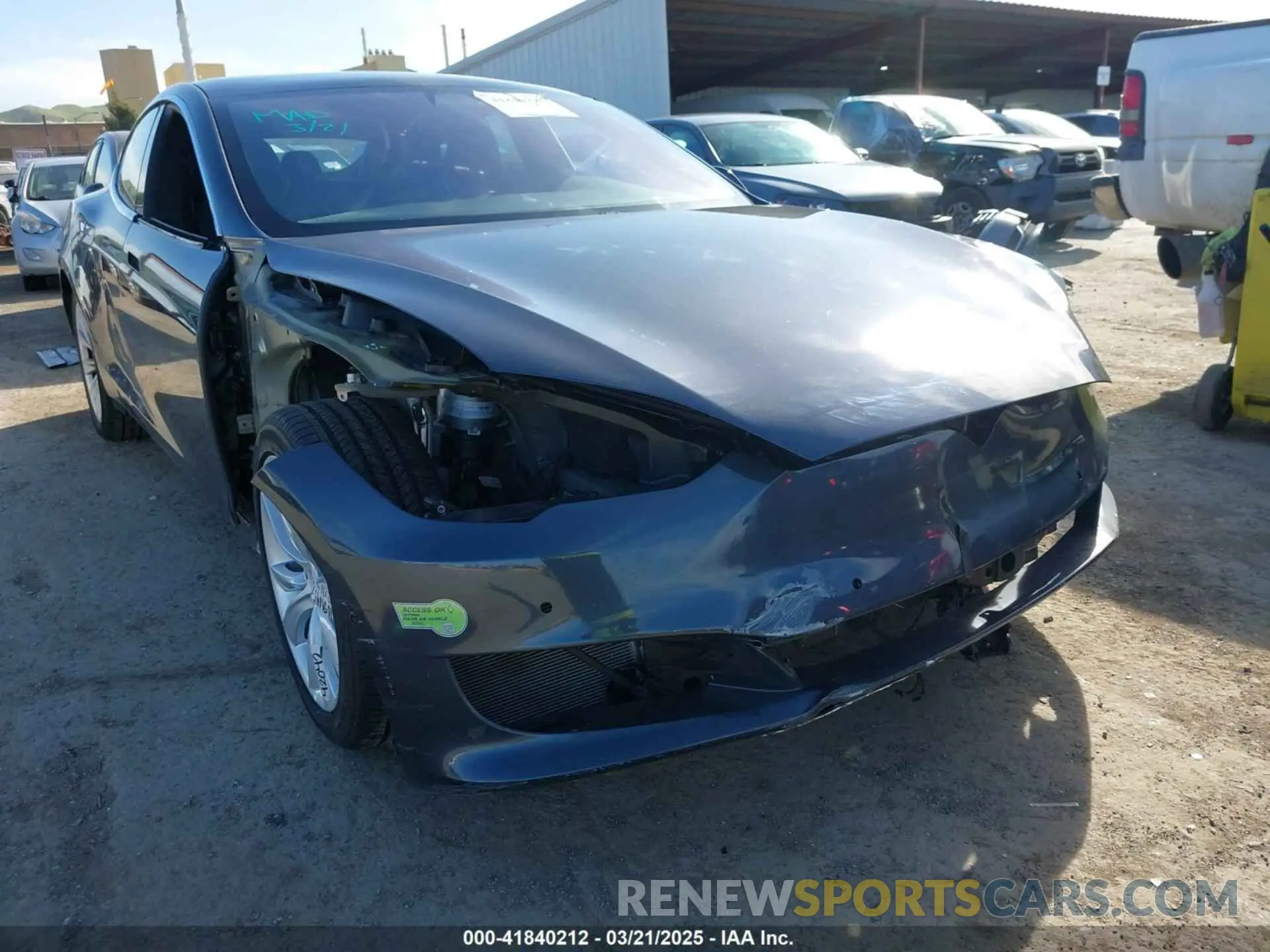 6 Photograph of a damaged car 5YJSA1E29KF348051 TESLA MODEL S 2019