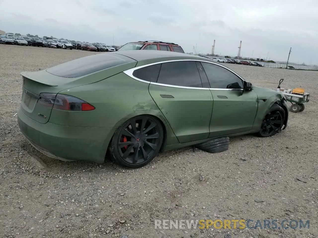 3 Photograph of a damaged car 5YJSA1E41KF306376 TESLA MODEL S 2019