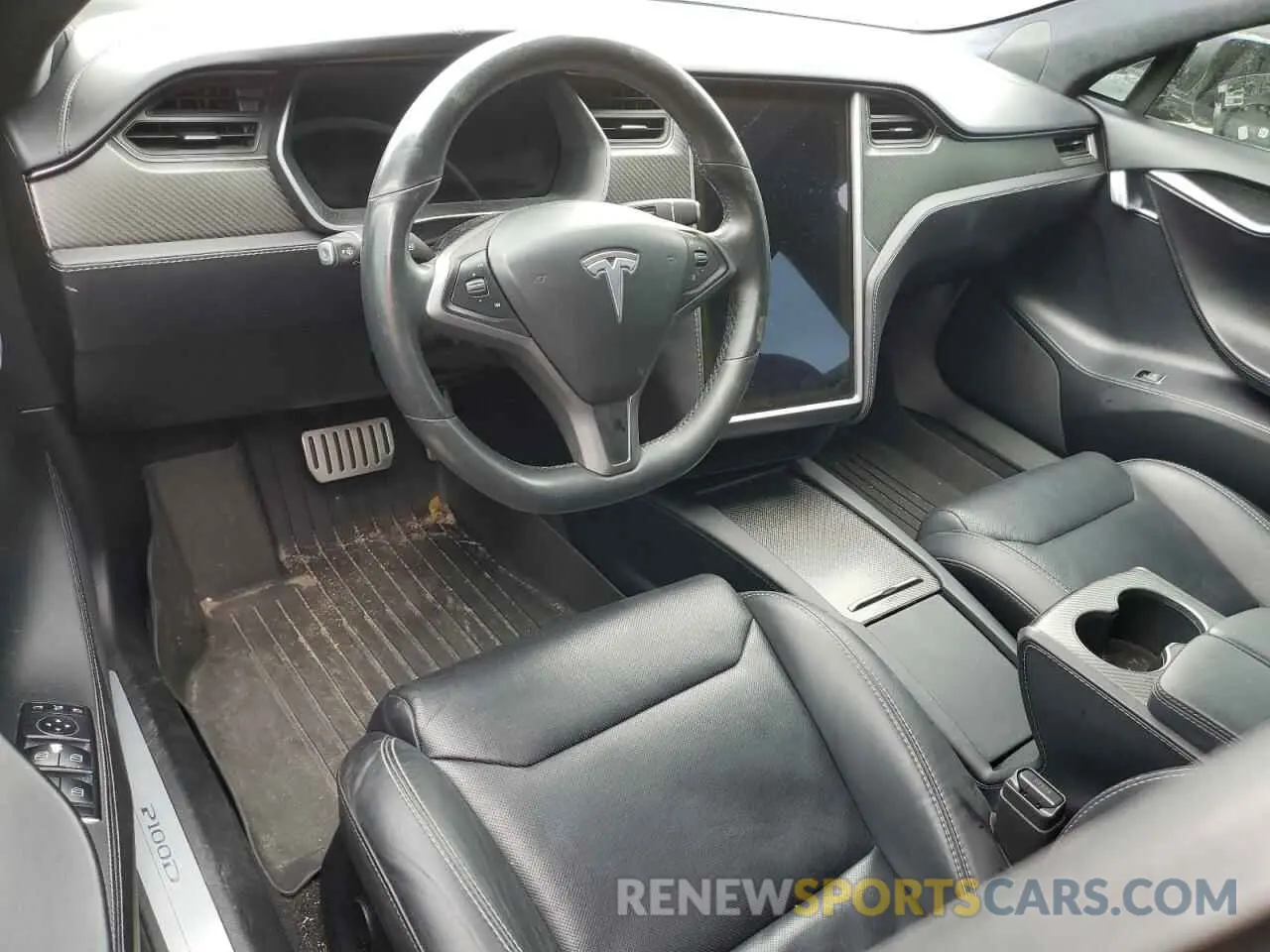 8 Photograph of a damaged car 5YJSA1E41KF306376 TESLA MODEL S 2019