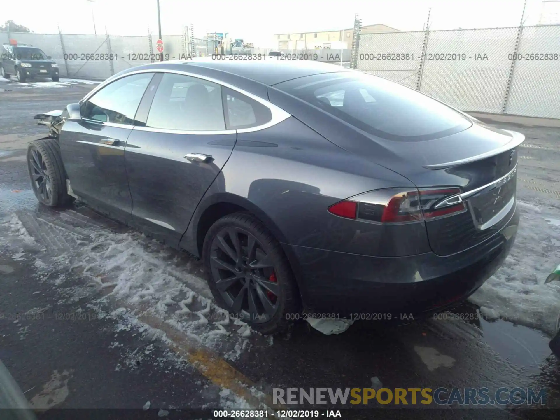 3 Photograph of a damaged car 5YJSA1E41KF340026 TESLA MODEL S 2019