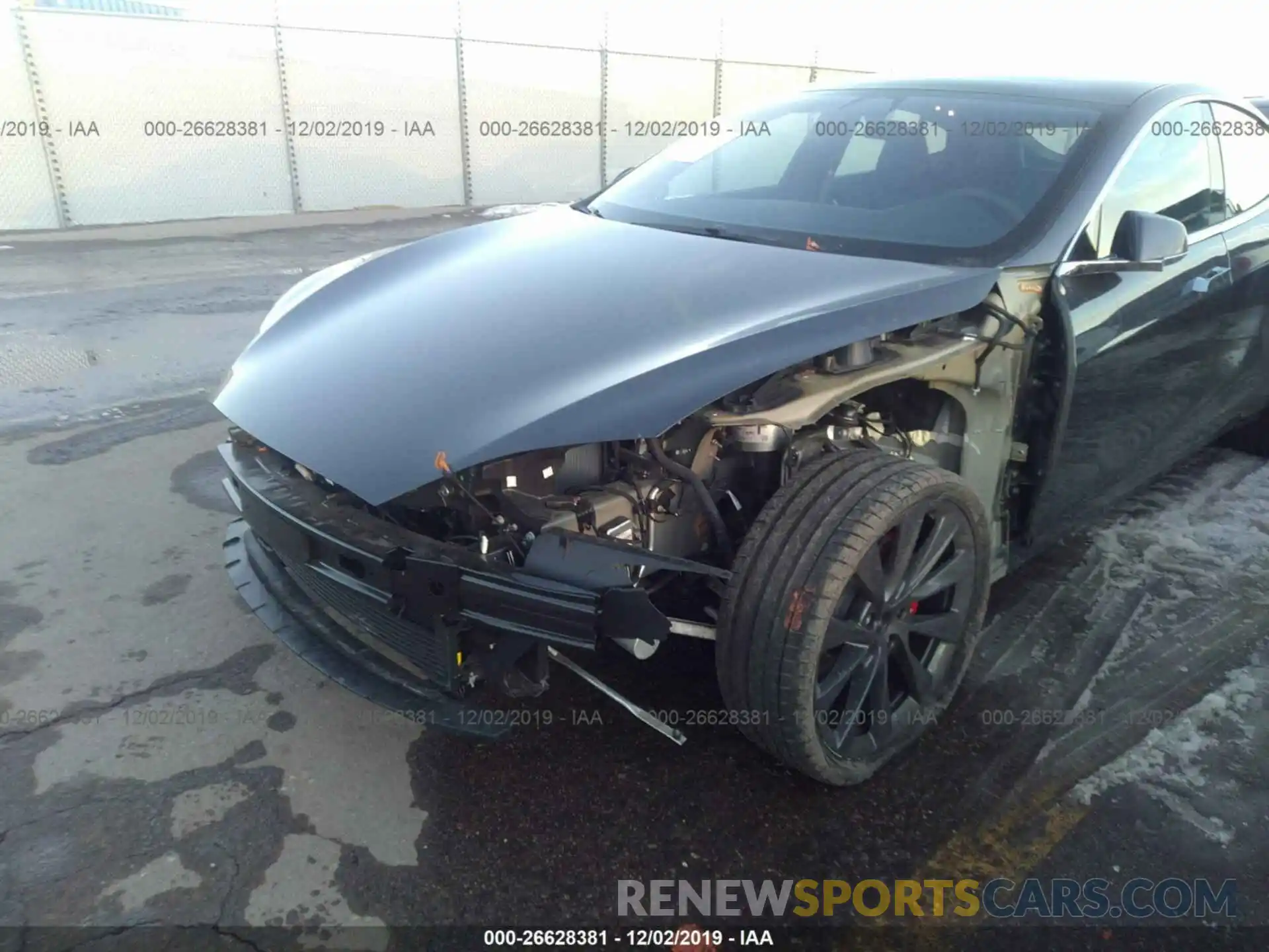 6 Photograph of a damaged car 5YJSA1E41KF340026 TESLA MODEL S 2019