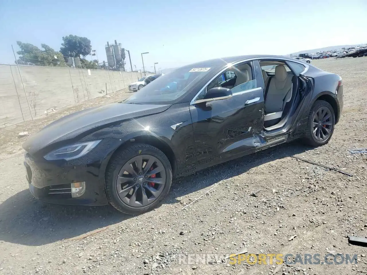 1 Photograph of a damaged car 5YJSA1E42KF331240 TESLA MODEL S 2019
