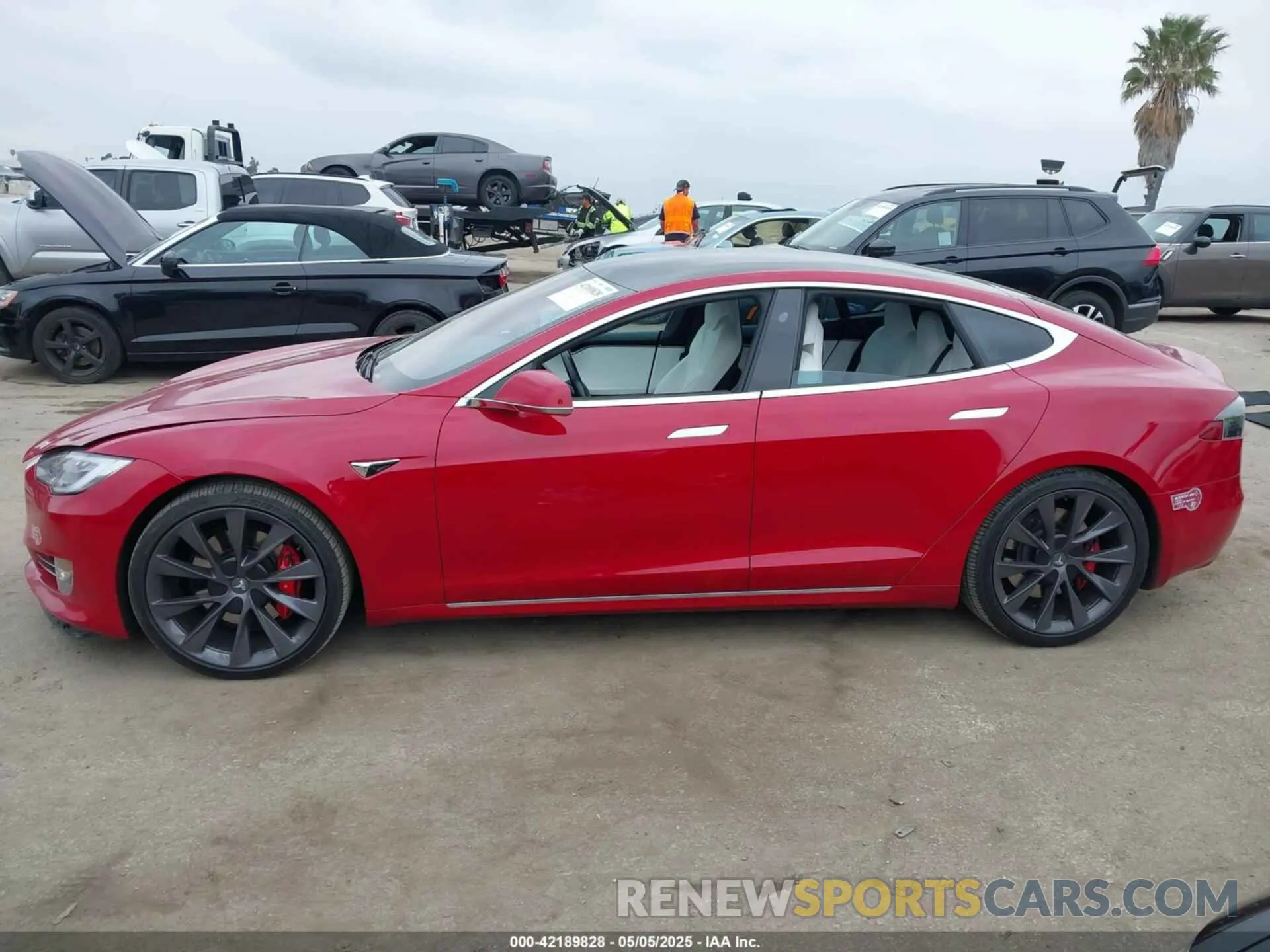 14 Photograph of a damaged car 5YJSA1E46KF332066 TESLA MODEL S 2019
