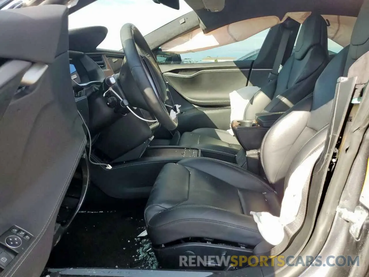 7 Photograph of a damaged car 5YJSA1E47KF341410 TESLA MODEL S 2019