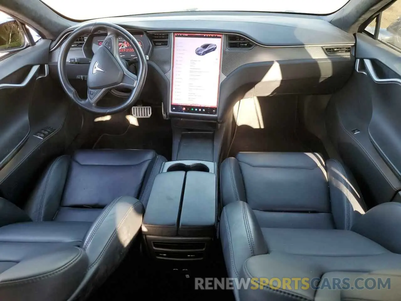 8 Photograph of a damaged car 5YJSA1E49KF313589 TESLA MODEL S 2019
