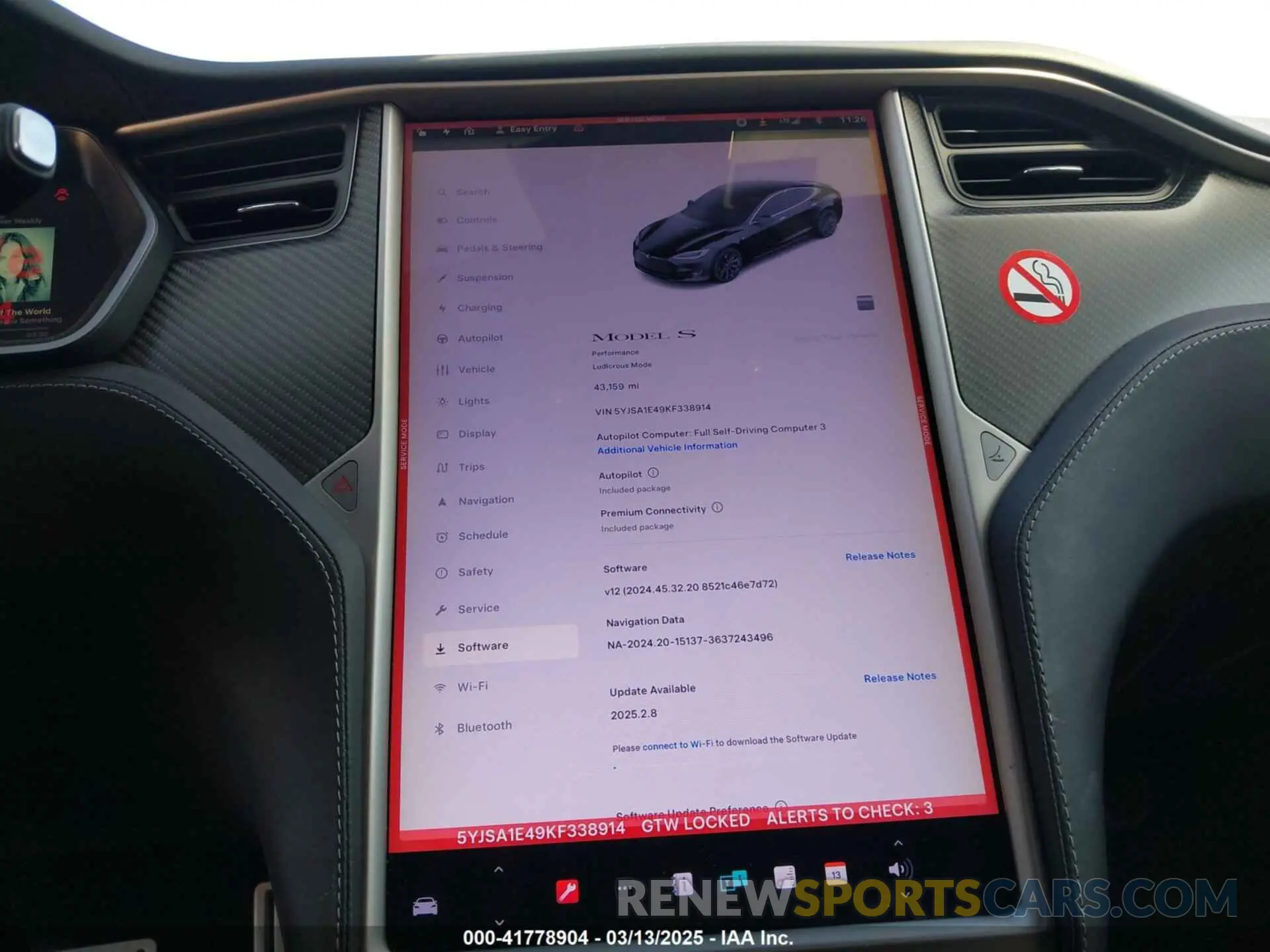 18 Photograph of a damaged car 5YJSA1E49KF338914 TESLA MODEL S 2019