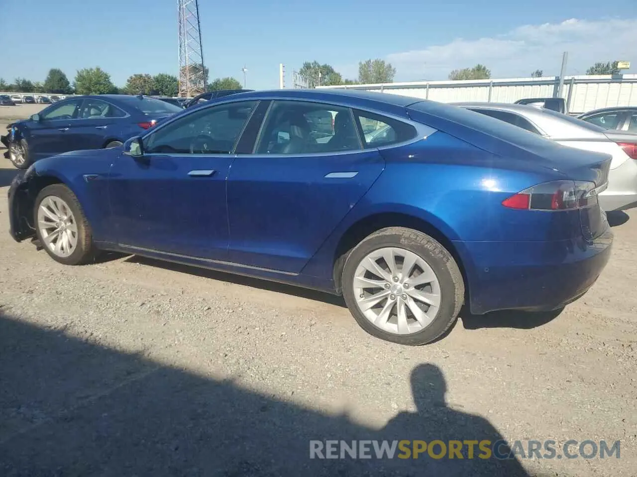 2 Photograph of a damaged car 5YJSA1E20LF361496 TESLA MODEL S 2020