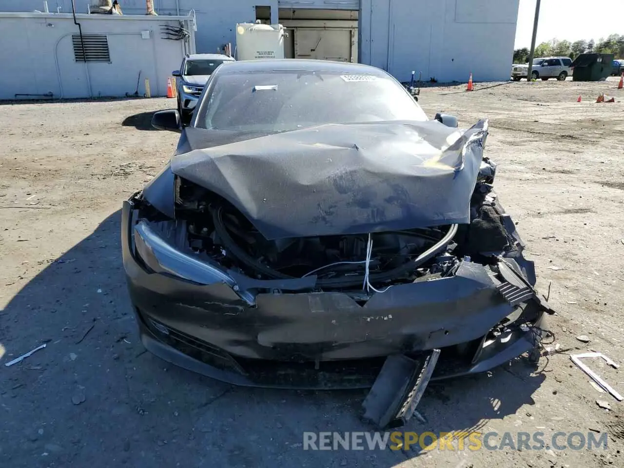 5 Photograph of a damaged car 5YJSA1E20LF390710 TESLA MODEL S 2020