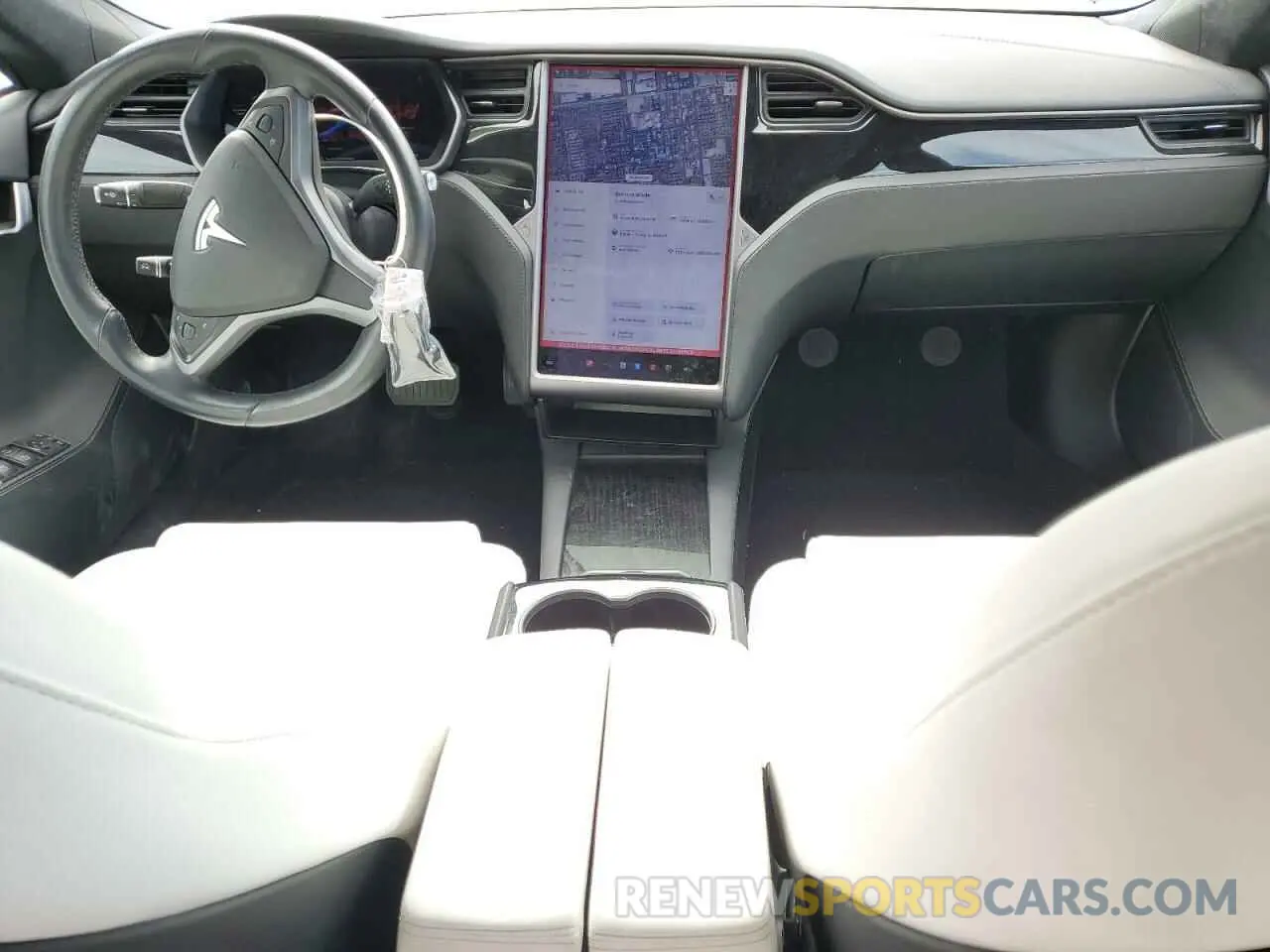 8 Photograph of a damaged car 5YJSA1E20LF415038 TESLA MODEL S 2020