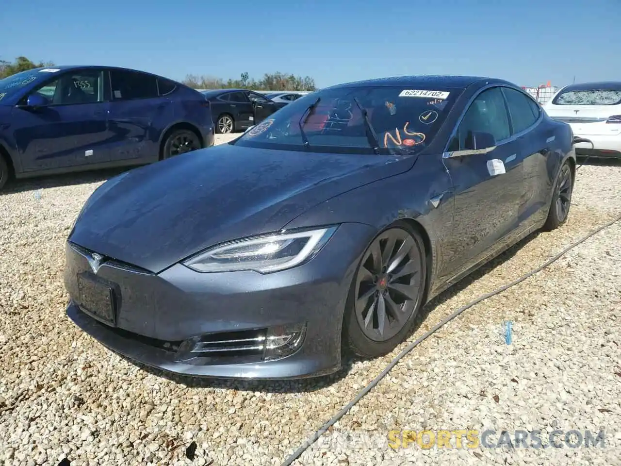 2 Photograph of a damaged car 5YJSA1E22LF366229 TESLA MODEL S 2020