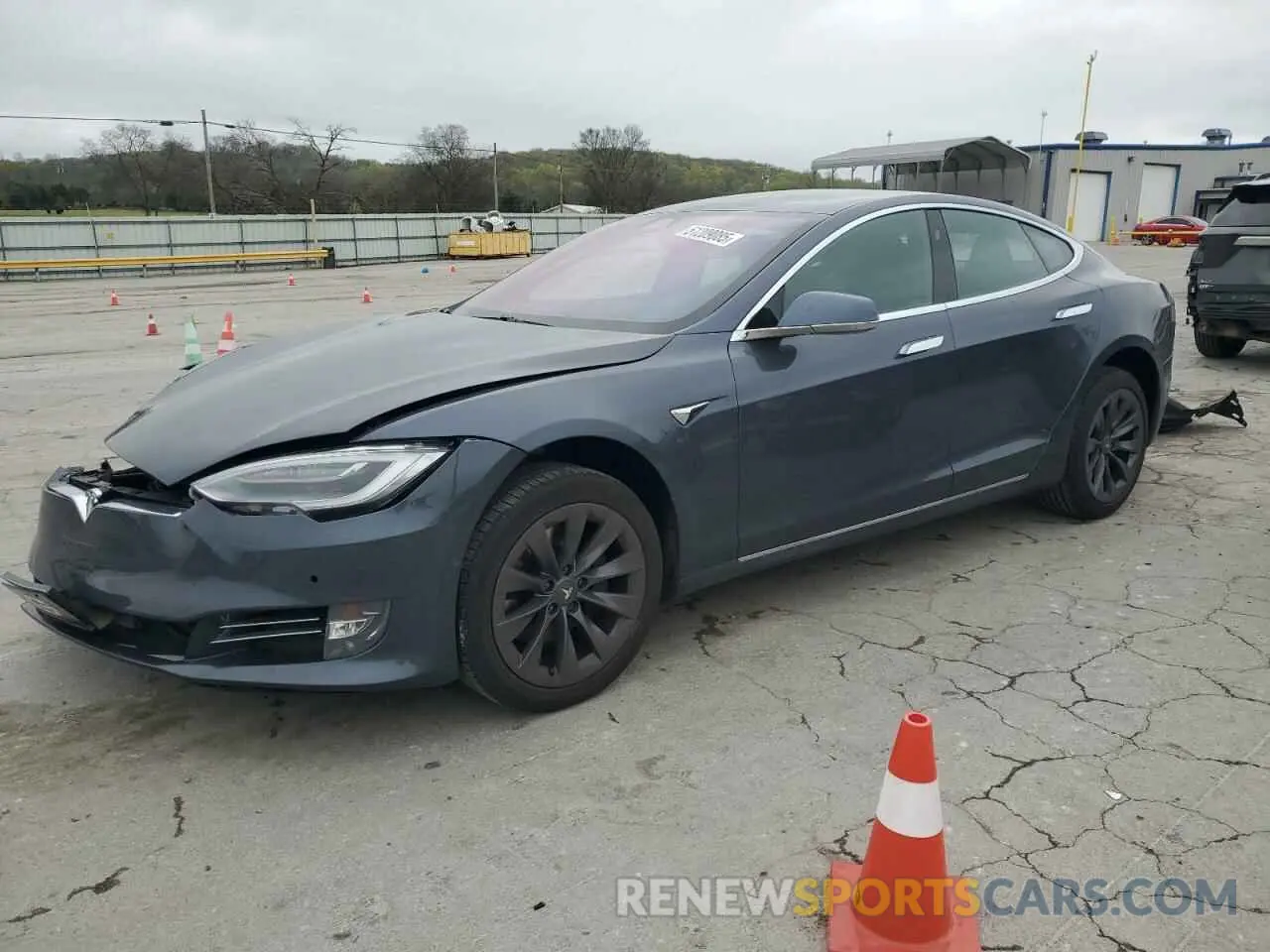 1 Photograph of a damaged car 5YJSA1E22LF369714 TESLA MODEL S 2020