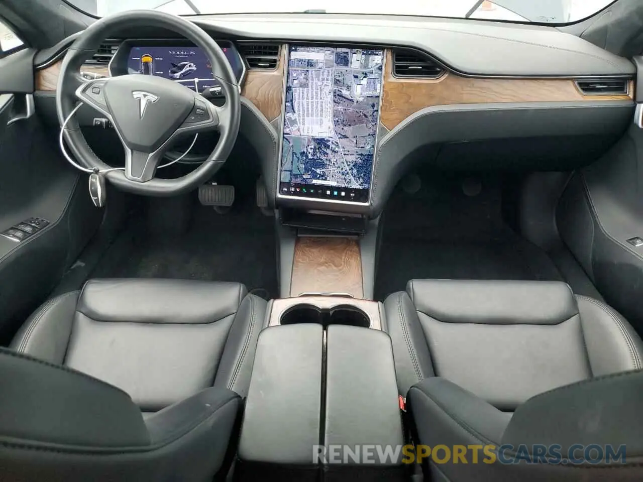 8 Photograph of a damaged car 5YJSA1E22LF369714 TESLA MODEL S 2020