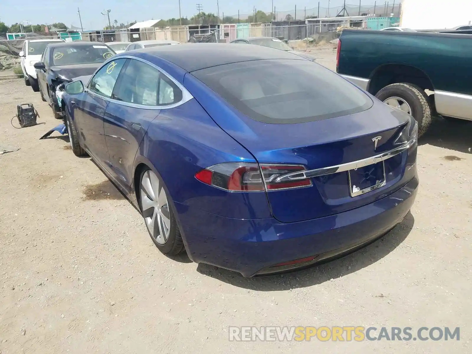 3 Photograph of a damaged car 5YJSA1E22LF399800 TESLA MODEL S 2020