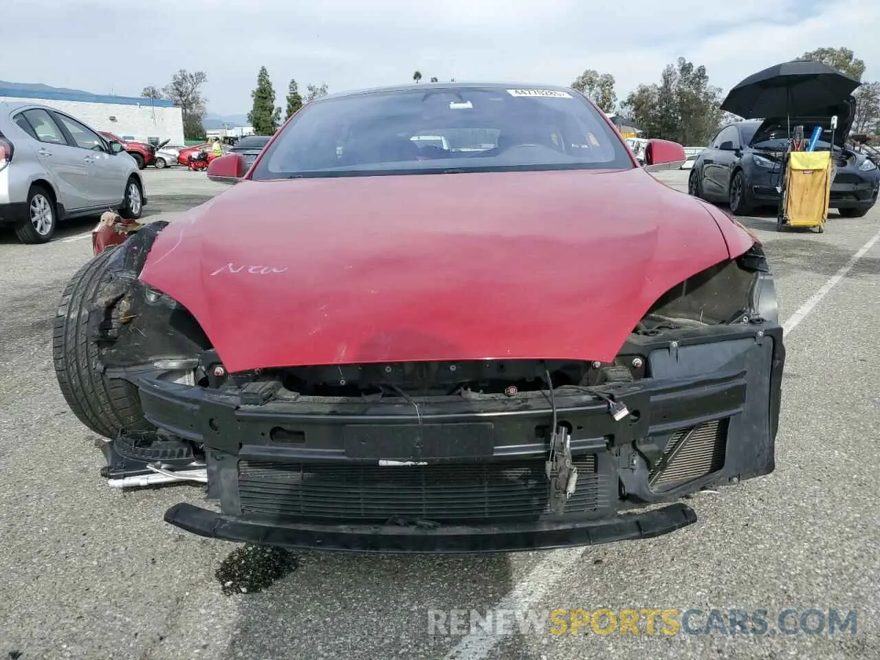 5 Photograph of a damaged car 5YJSA1E22LF401139 TESLA MODEL S 2020