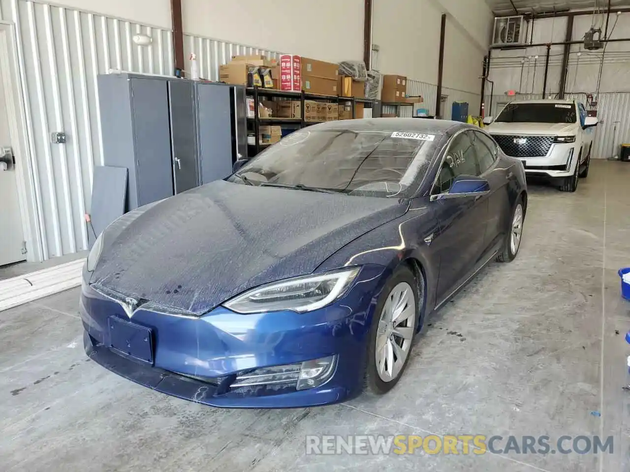 2 Photograph of a damaged car 5YJSA1E23LF356759 TESLA MODEL S 2020