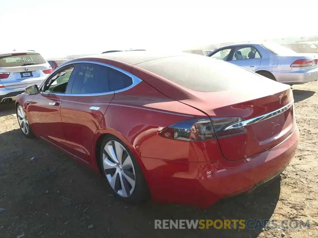 3 Photograph of a damaged car 5YJSA1E23LF401148 TESLA MODEL S 2020