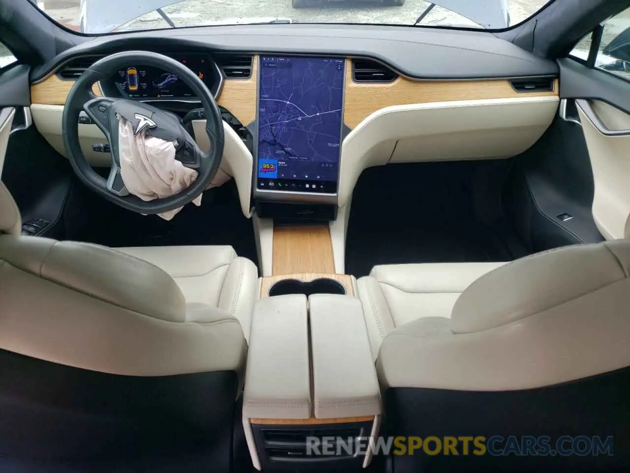 8 Photograph of a damaged car 5YJSA1E24LF360335 TESLA MODEL S 2020