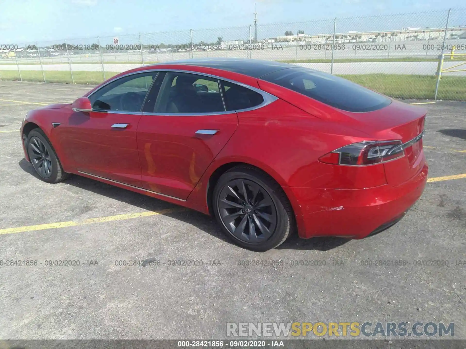 3 Photograph of a damaged car 5YJSA1E25LF366029 TESLA MODEL S 2020