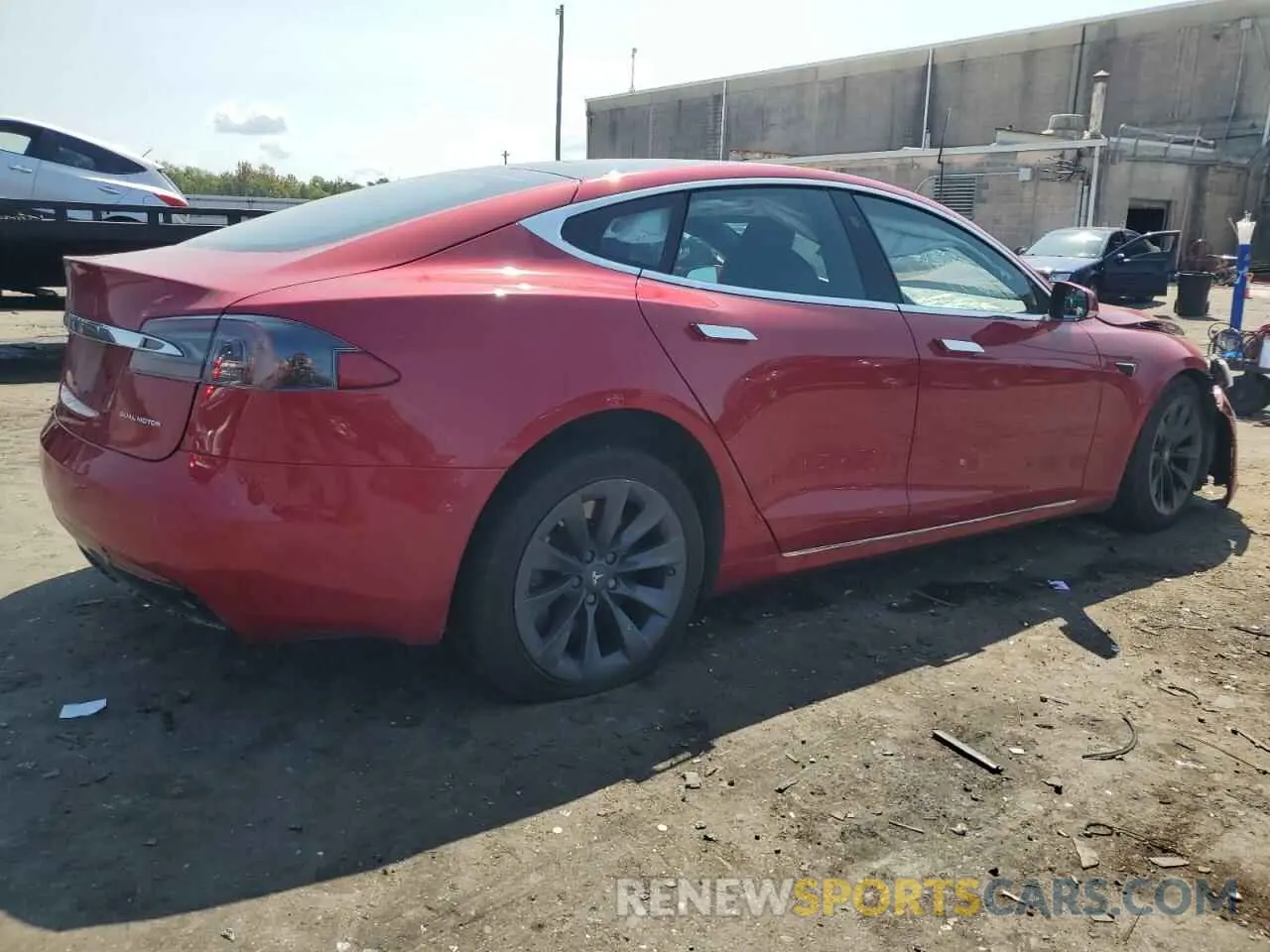 3 Photograph of a damaged car 5YJSA1E25LF390797 TESLA MODEL S 2020