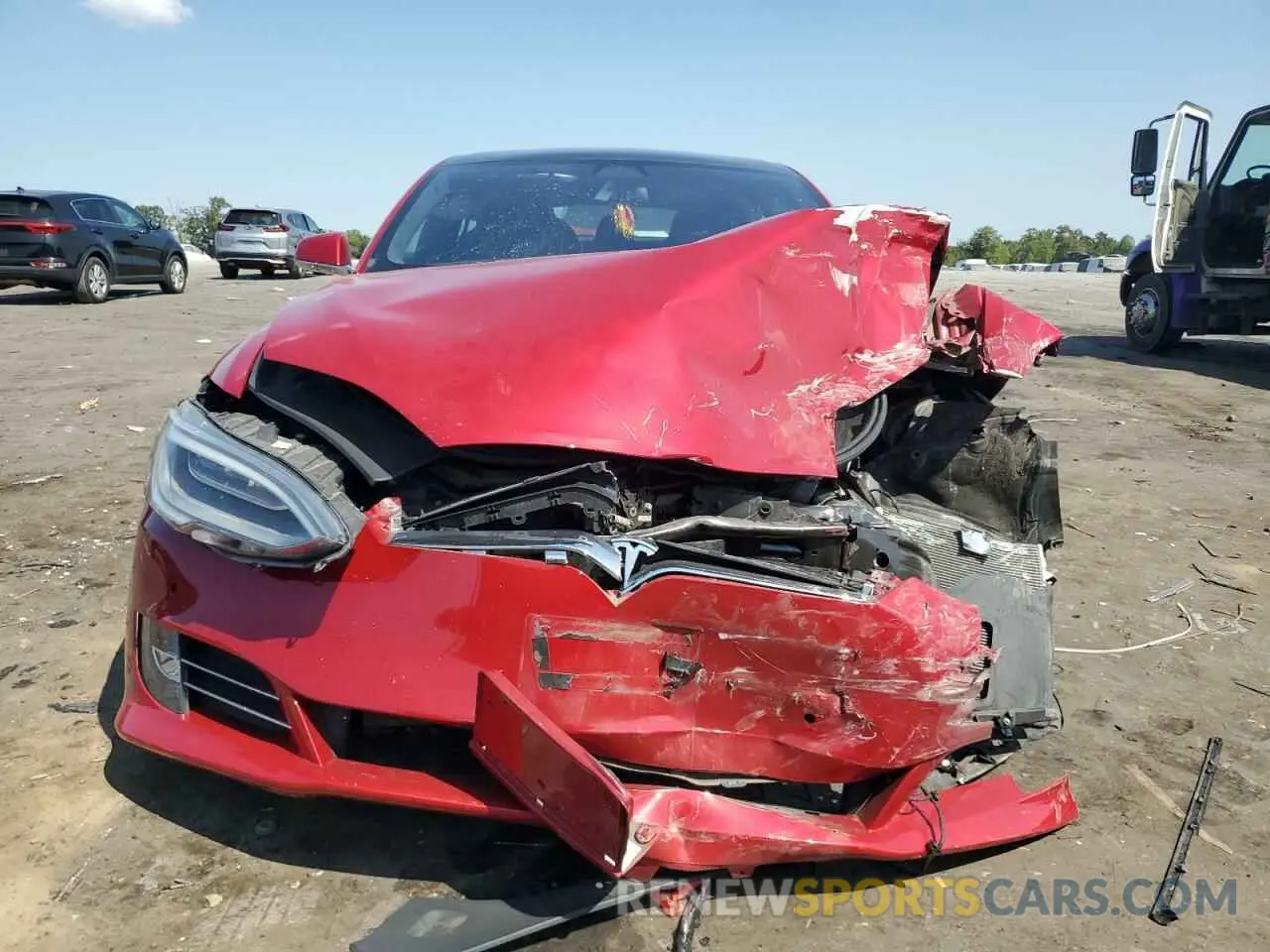 5 Photograph of a damaged car 5YJSA1E25LF390797 TESLA MODEL S 2020