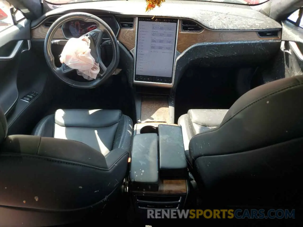 8 Photograph of a damaged car 5YJSA1E25LF390797 TESLA MODEL S 2020