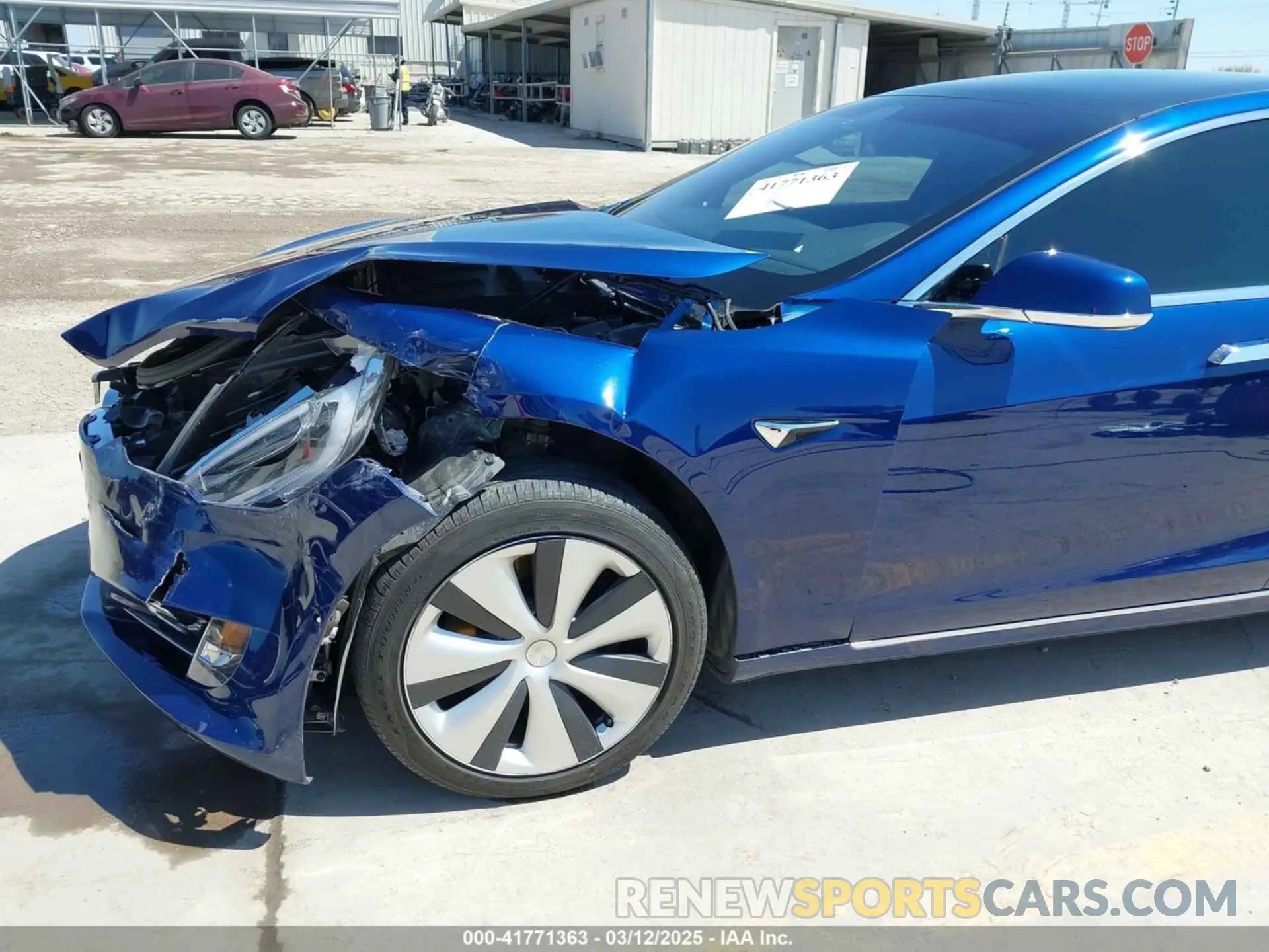 6 Photograph of a damaged car 5YJSA1E25LF401362 TESLA MODEL S 2020