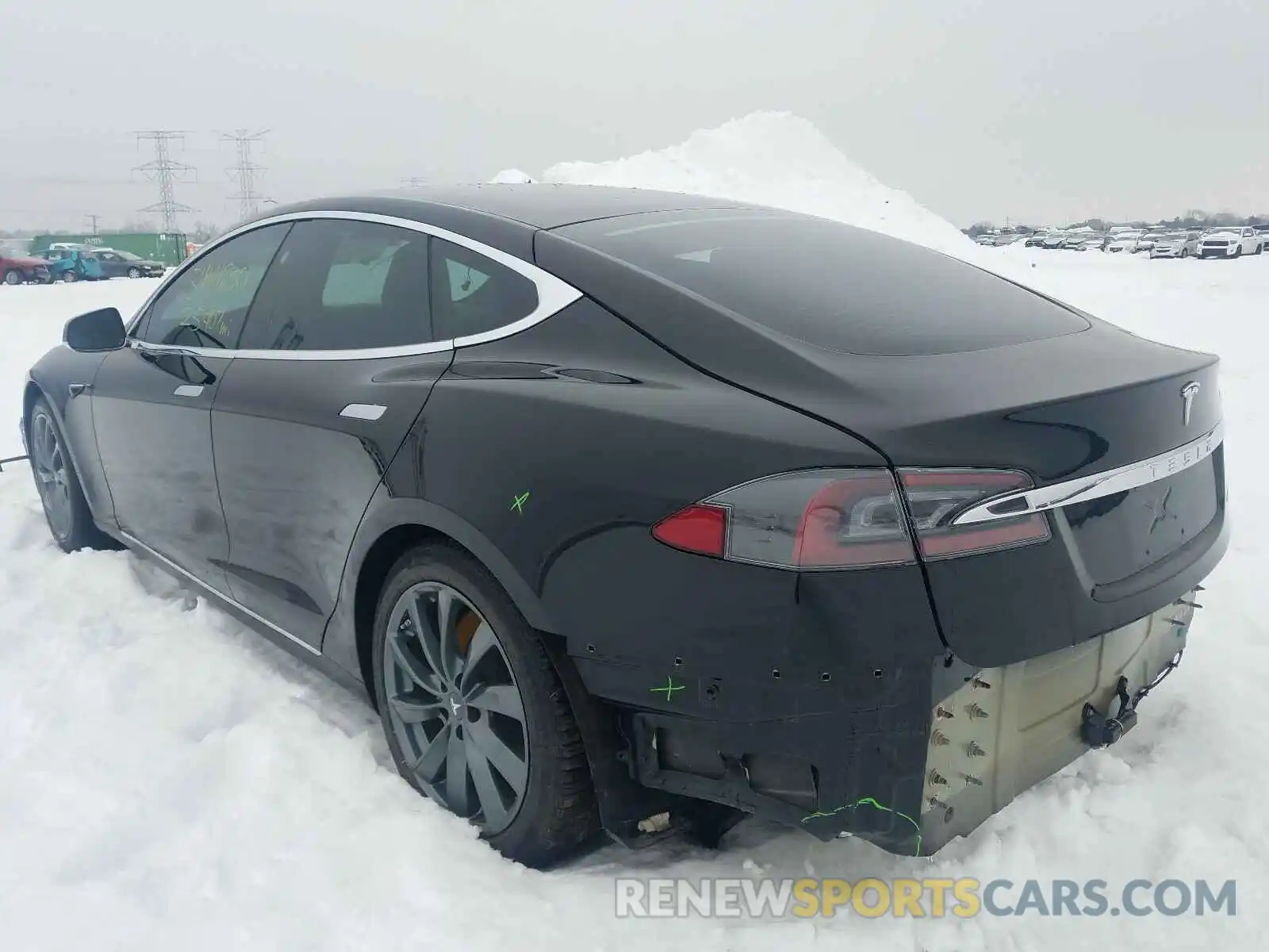 3 Photograph of a damaged car 5YJSA1E26LF356626 TESLA MODEL S 2020