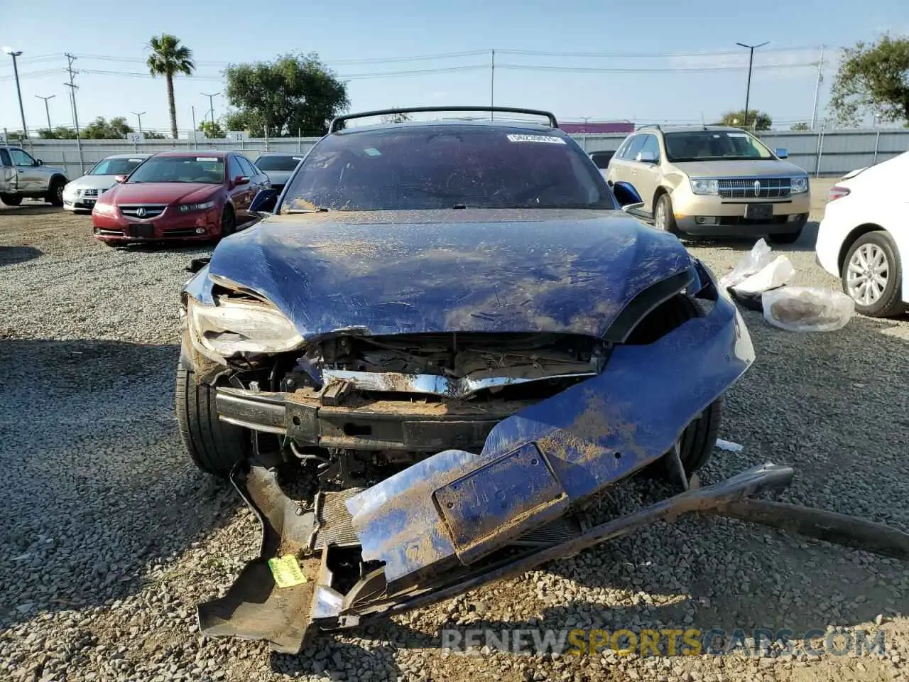 5 Photograph of a damaged car 5YJSA1E27LF361351 TESLA MODEL S 2020