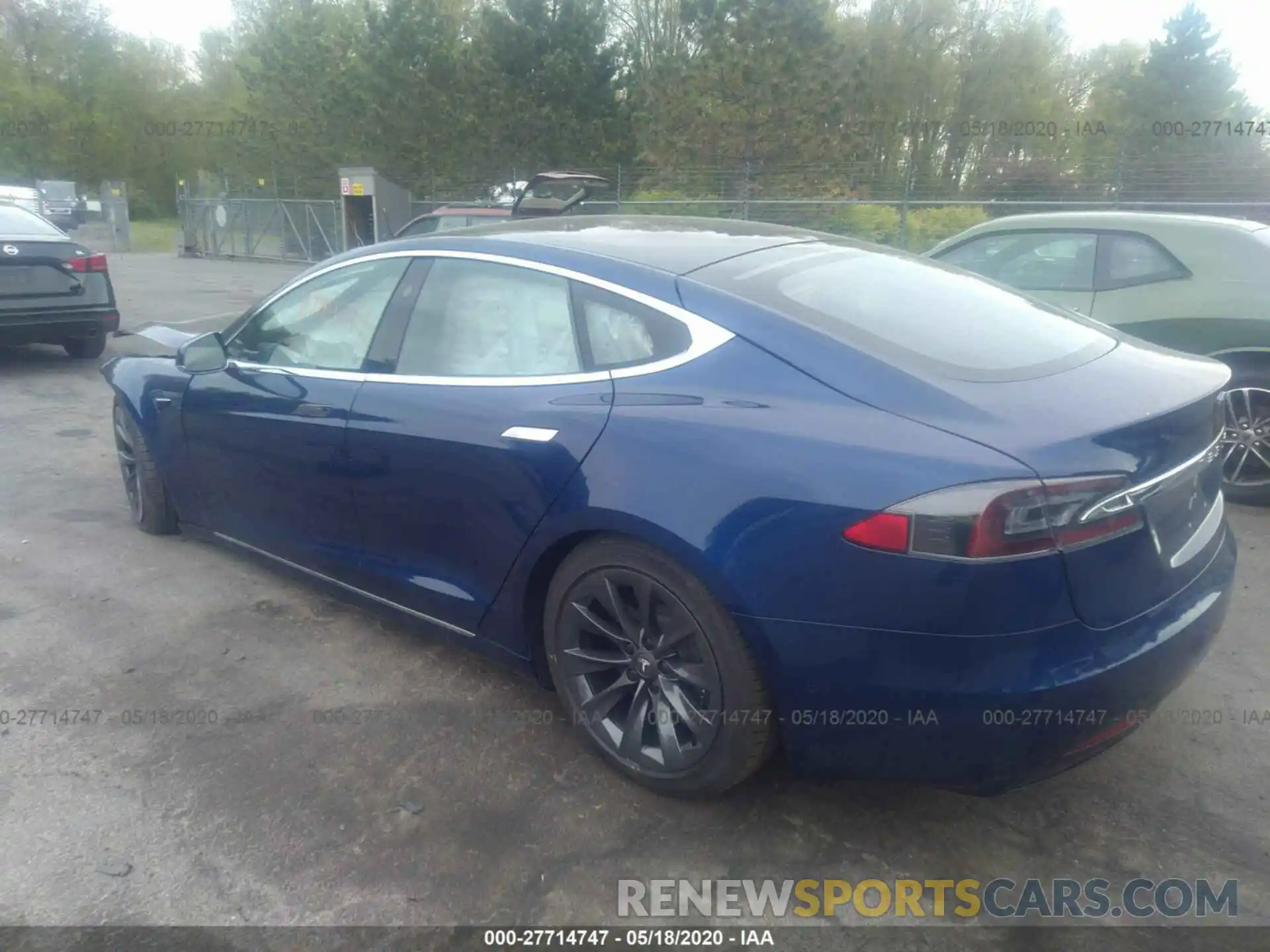 3 Photograph of a damaged car 5YJSA1E27LF369434 TESLA MODEL S 2020