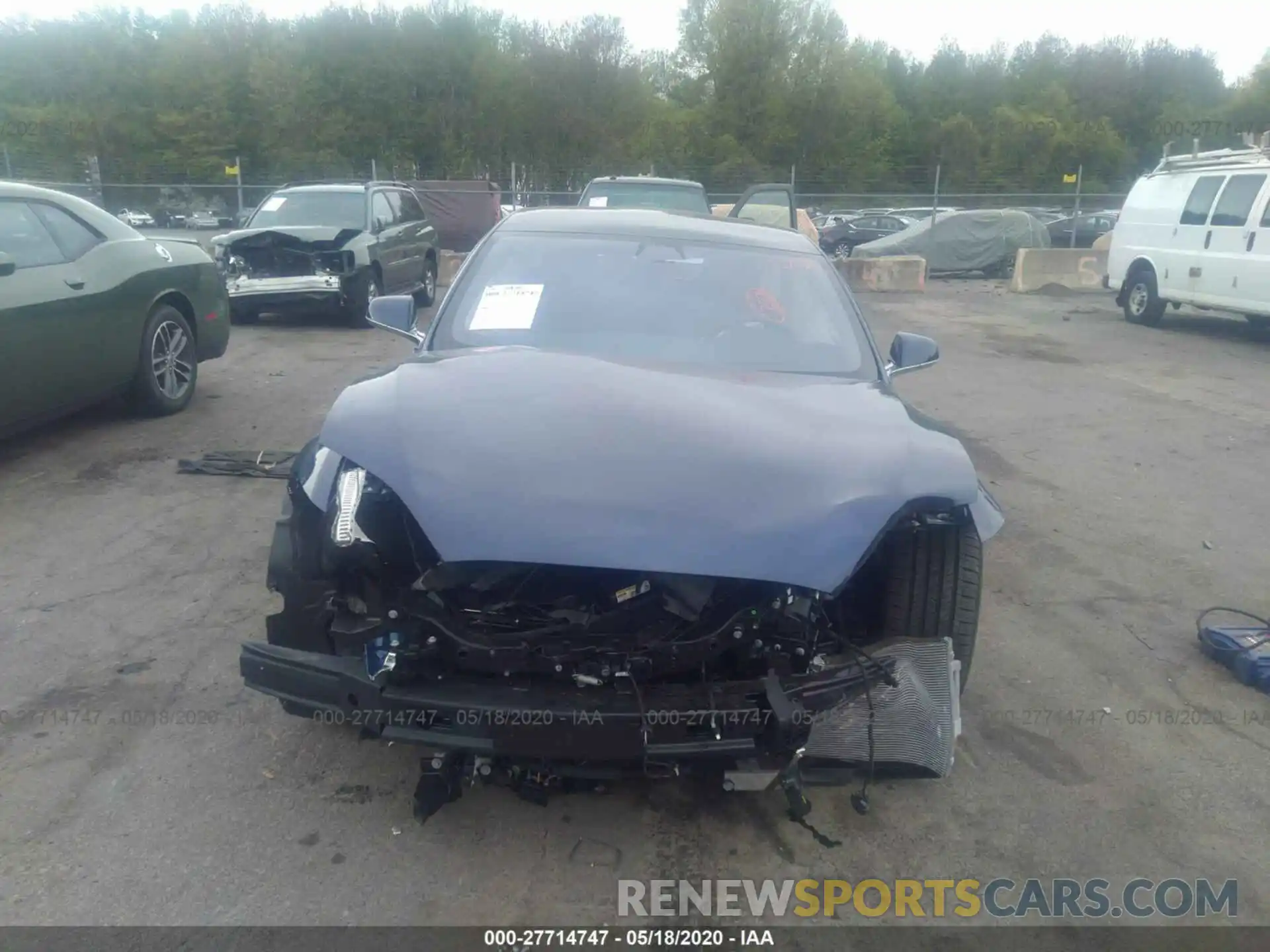 6 Photograph of a damaged car 5YJSA1E27LF369434 TESLA MODEL S 2020