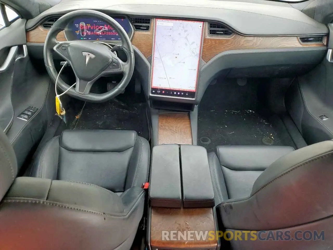 8 Photograph of a damaged car 5YJSA1E29LF385201 TESLA MODEL S 2020
