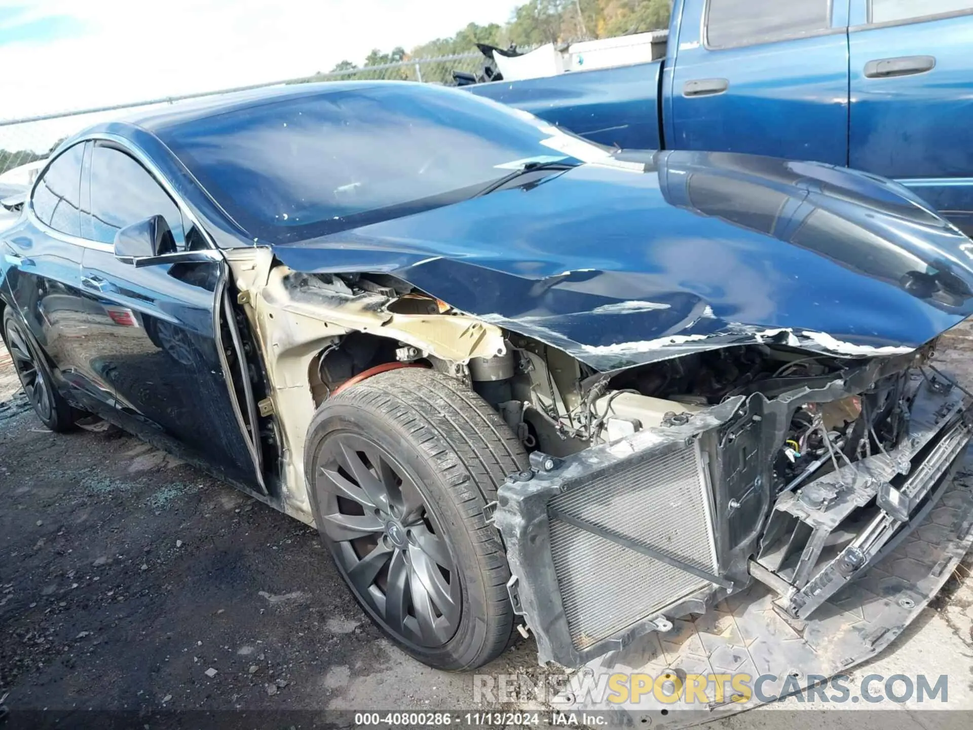 1 Photograph of a damaged car 5YJSA1E29LF398658 TESLA MODEL S 2020