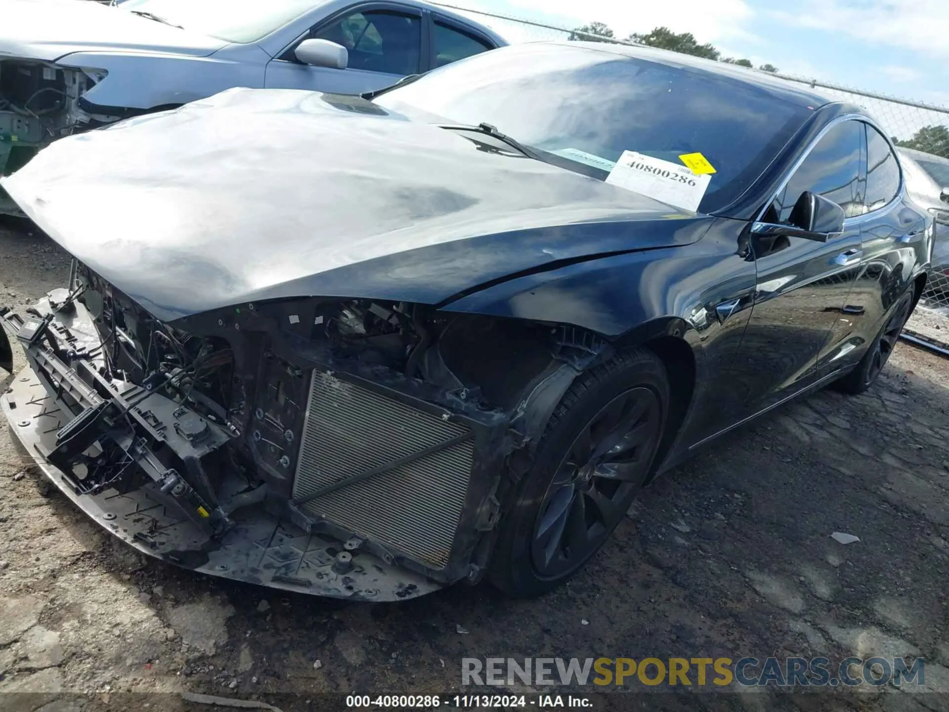 2 Photograph of a damaged car 5YJSA1E29LF398658 TESLA MODEL S 2020