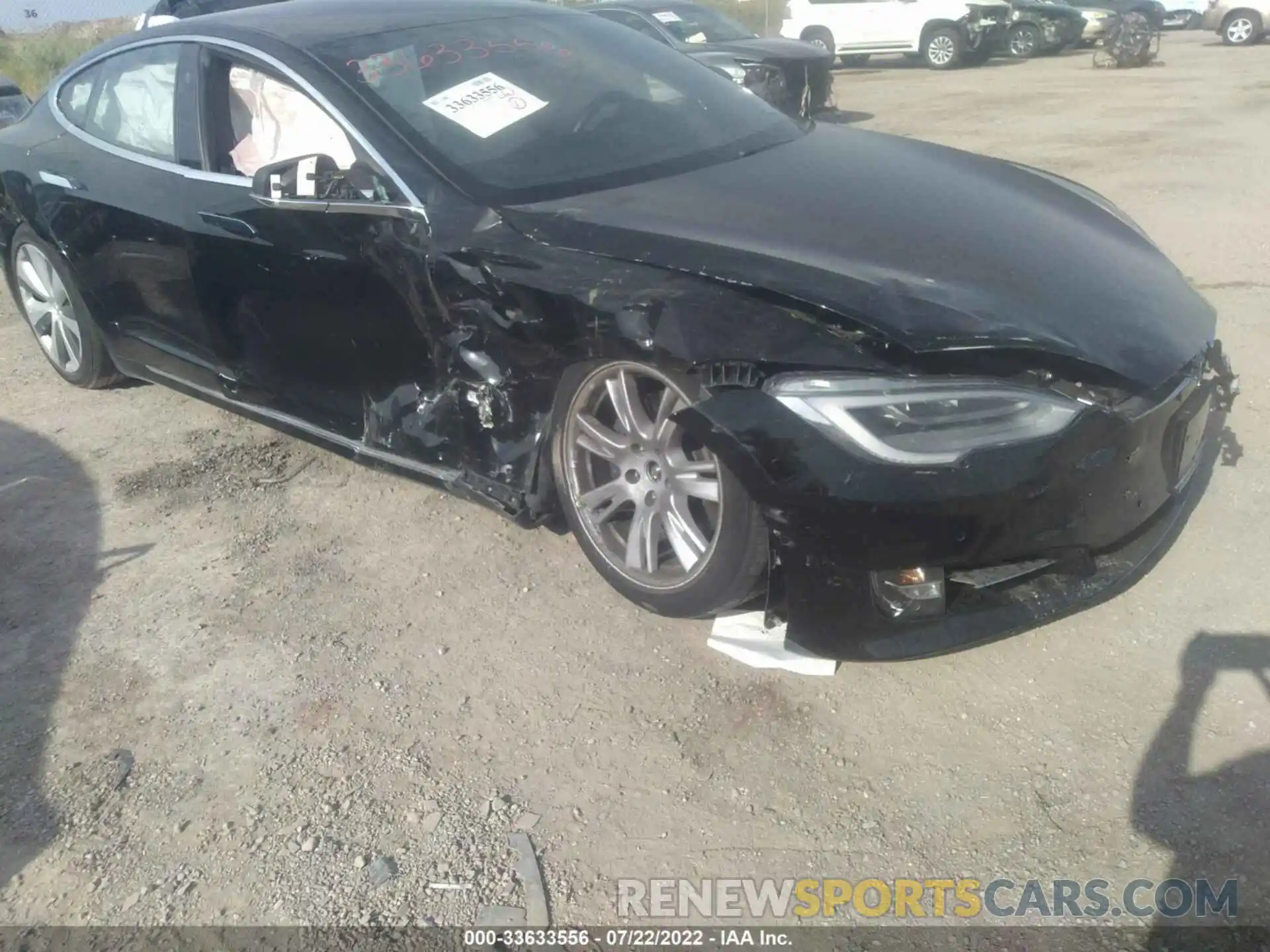 1 Photograph of a damaged car 5YJSA1E2XLF409313 TESLA MODEL S 2020