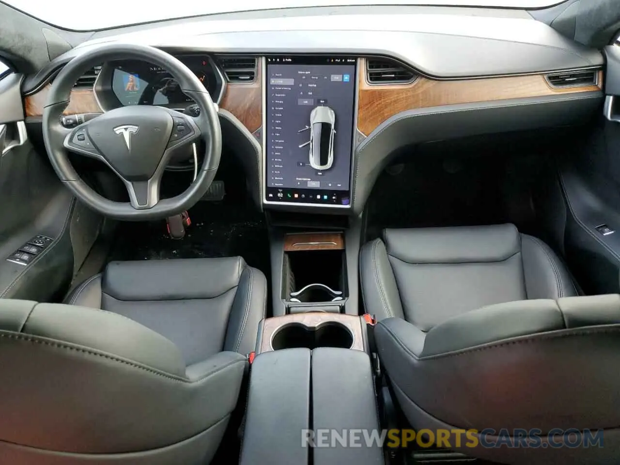 8 Photograph of a damaged car 5YJSA1E2XLF413121 TESLA MODEL S 2020