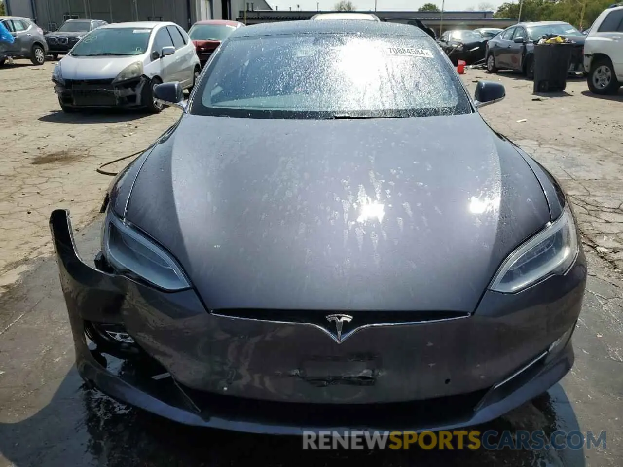 5 Photograph of a damaged car 5YJSA1E40LF390594 TESLA MODEL S 2020