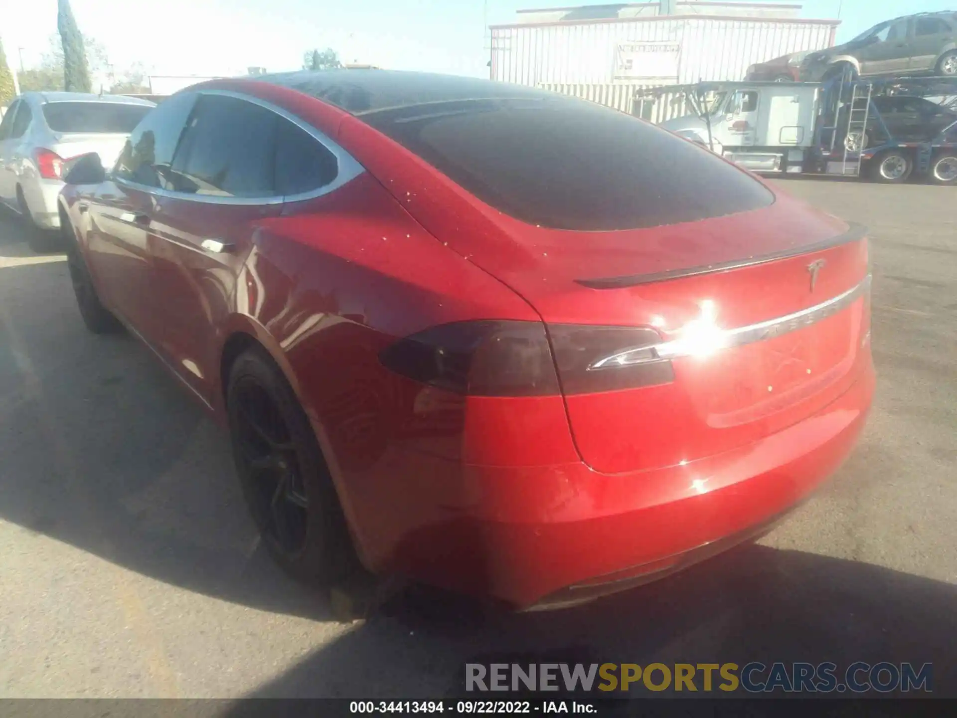 3 Photograph of a damaged car 5YJSA1E40LF416143 TESLA MODEL S 2020