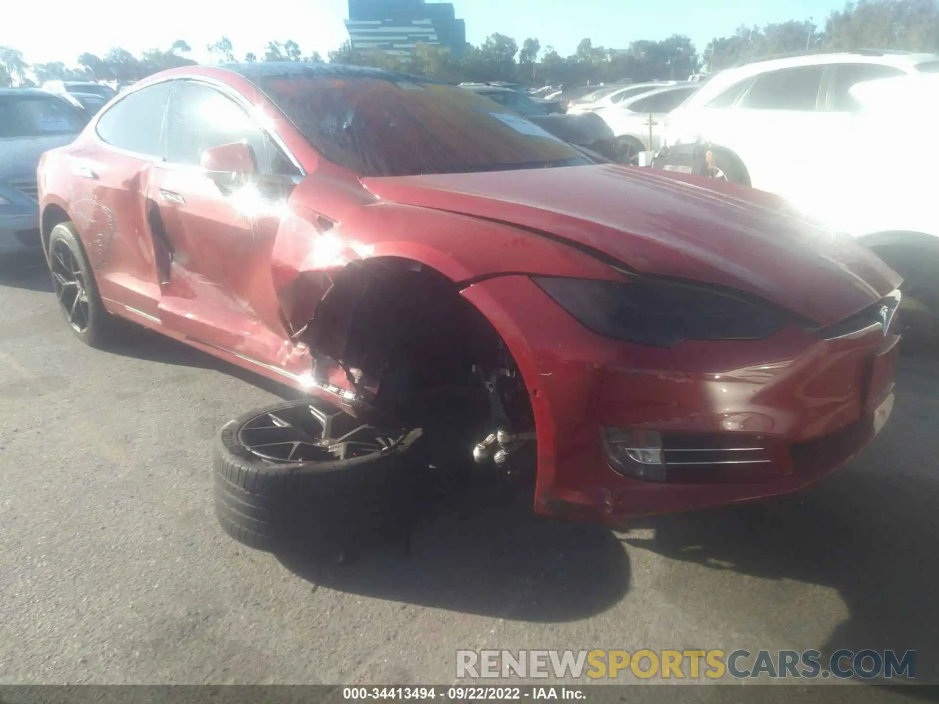 6 Photograph of a damaged car 5YJSA1E40LF416143 TESLA MODEL S 2020