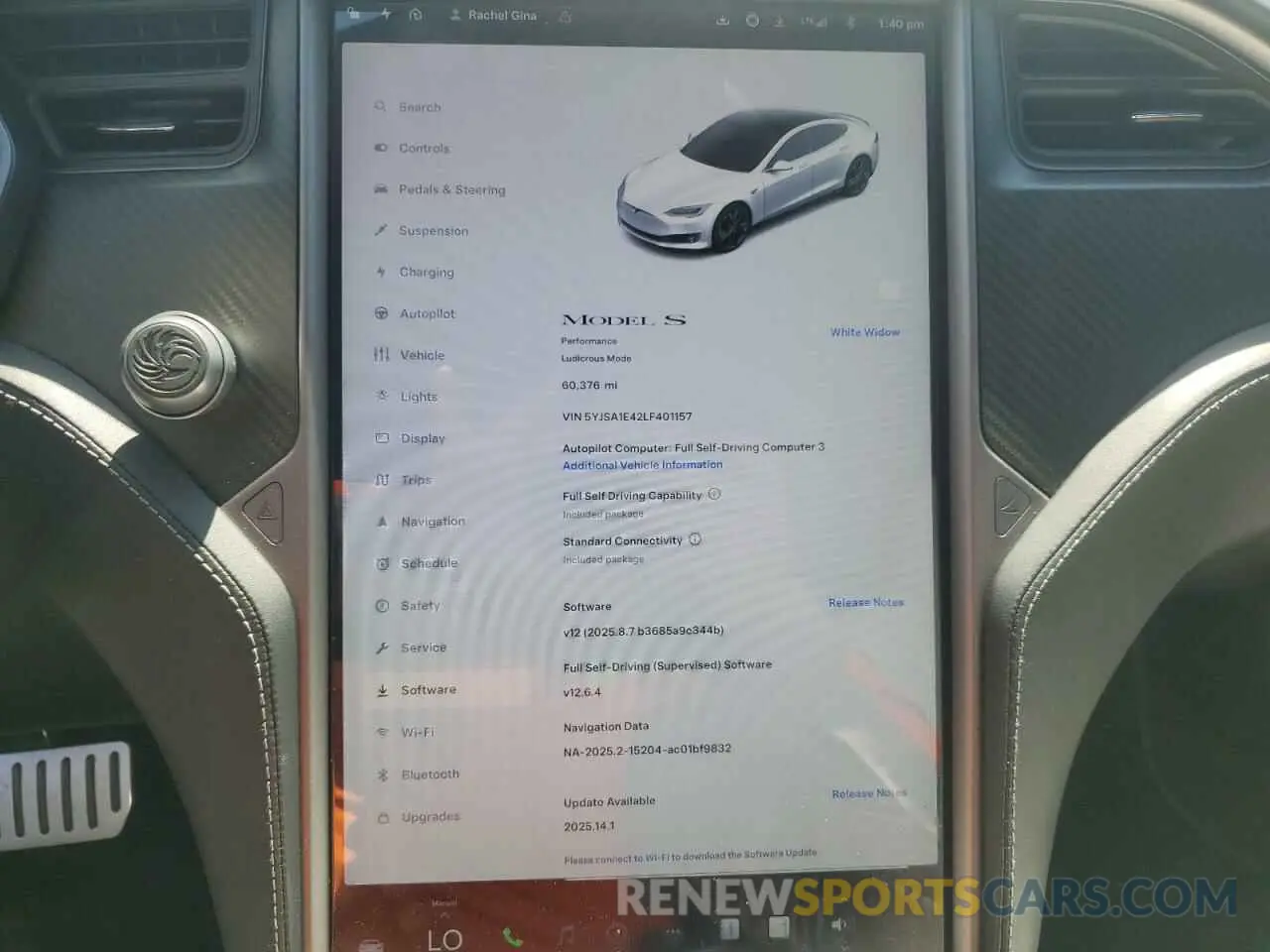 9 Photograph of a damaged car 5YJSA1E42LF401157 TESLA MODEL S 2020